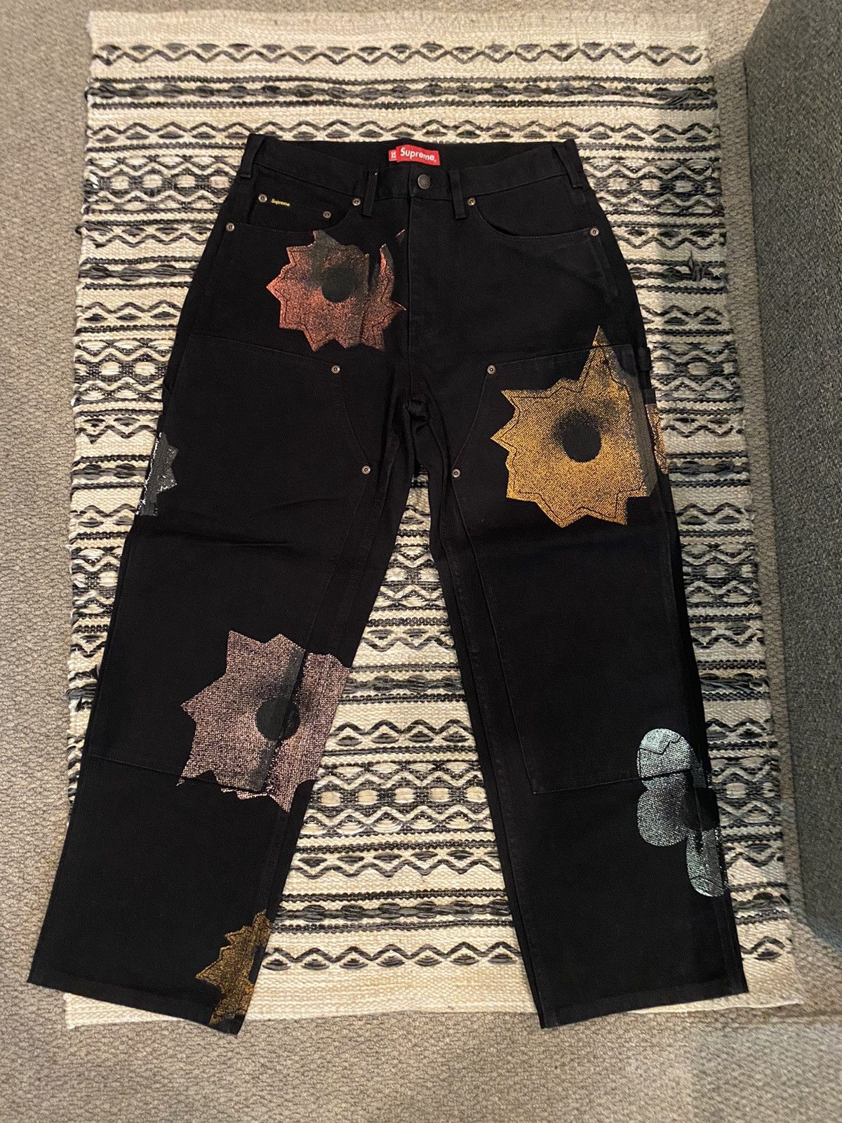 Supreme Supreme Nate Lowman Double Knee Size 32 | Grailed