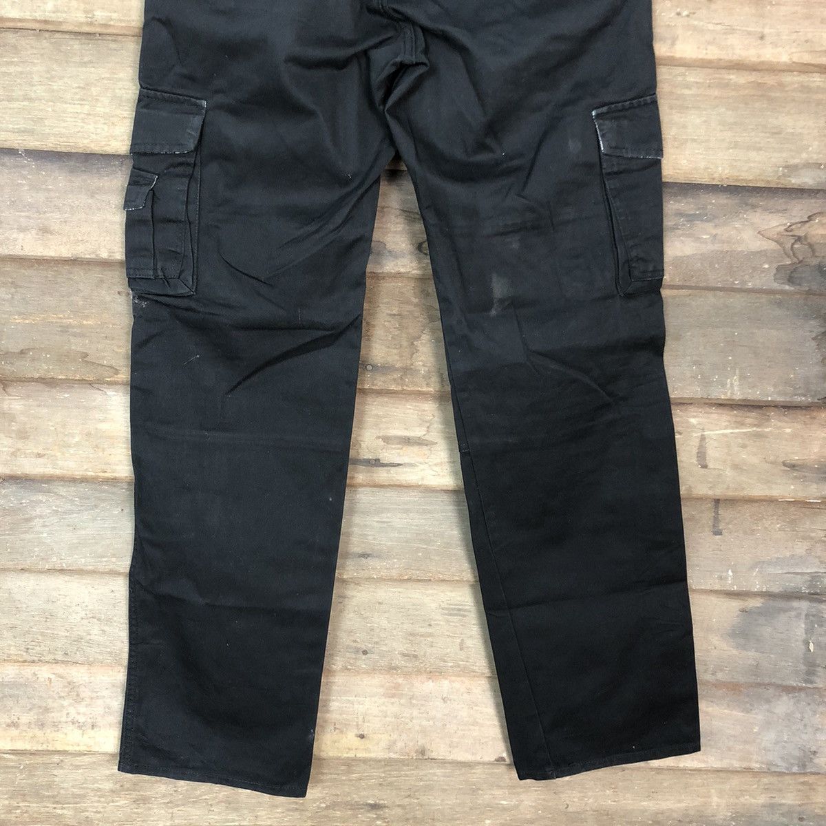 Edition Japan Double Focus Black Multipocket Cargo Pants #3315 Size US 28 / EU 44 - 11 Thumbnail