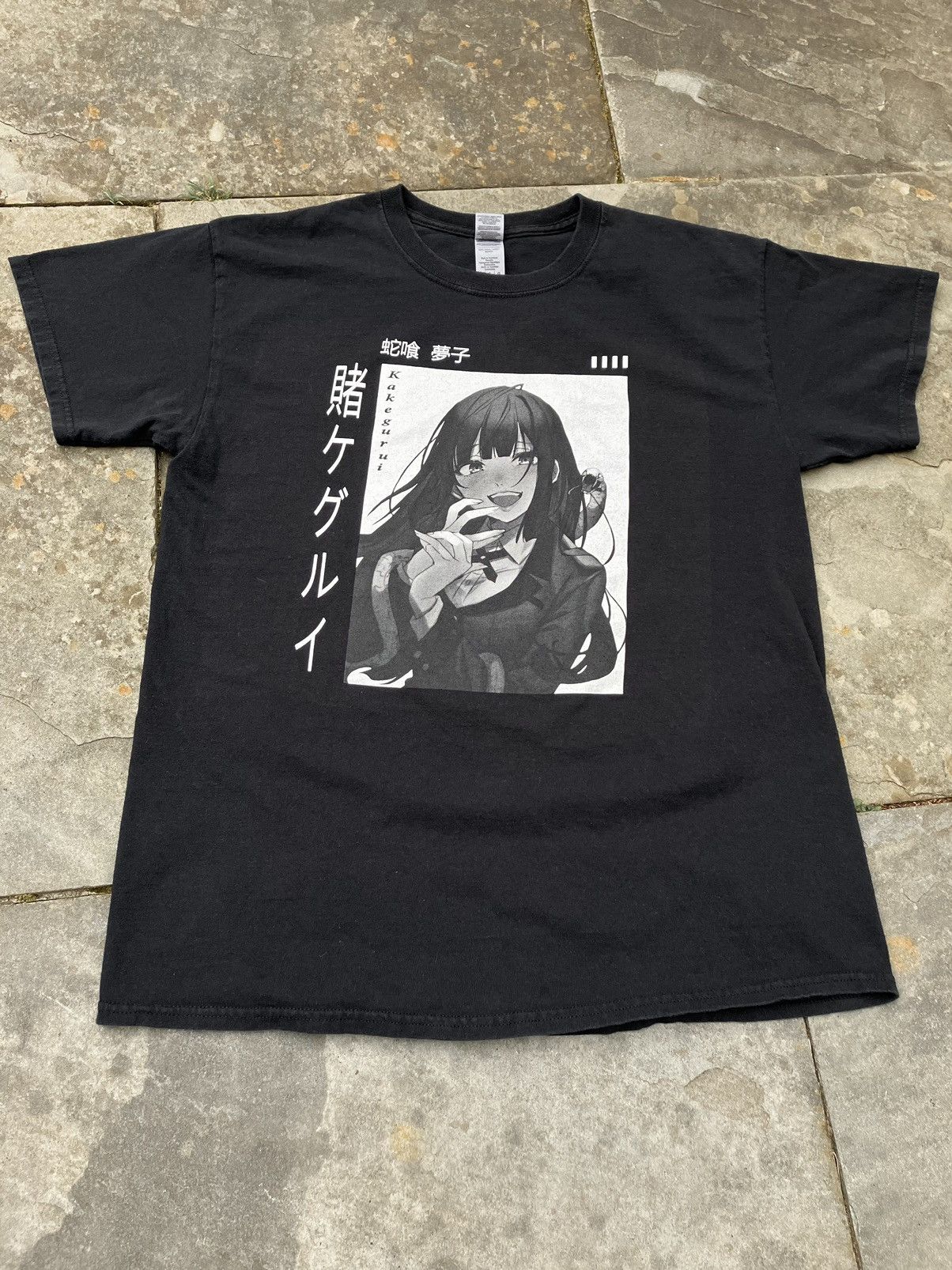 Anime Kakegurui Anime TShirt - Yumeko Waifu Anime Girl Black Size US L / EU 52-54 / 3 - 2 Thumbnail