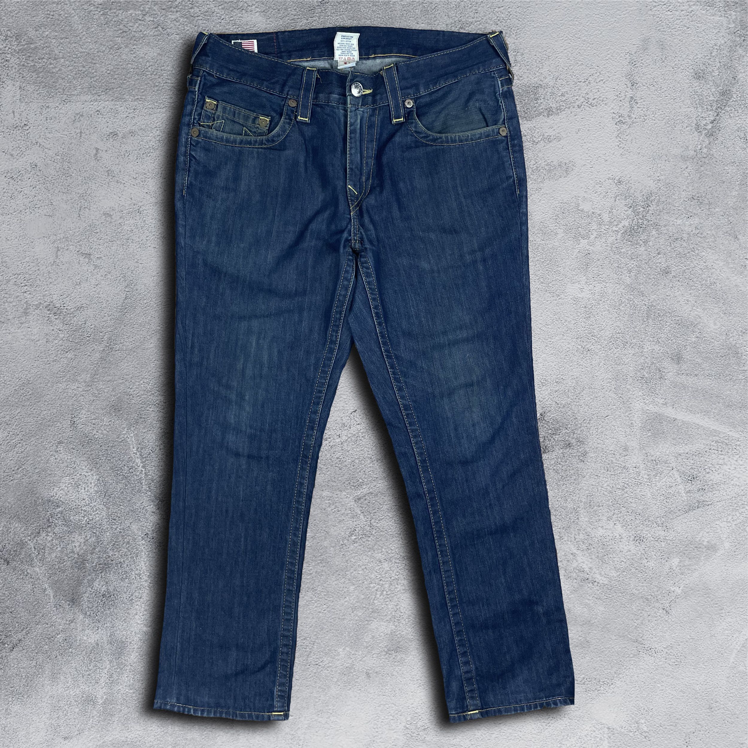 True Religion × Vintage True Religion Vintage Denim Jeans Size US 32 / EU 48 - 3 Thumbnail