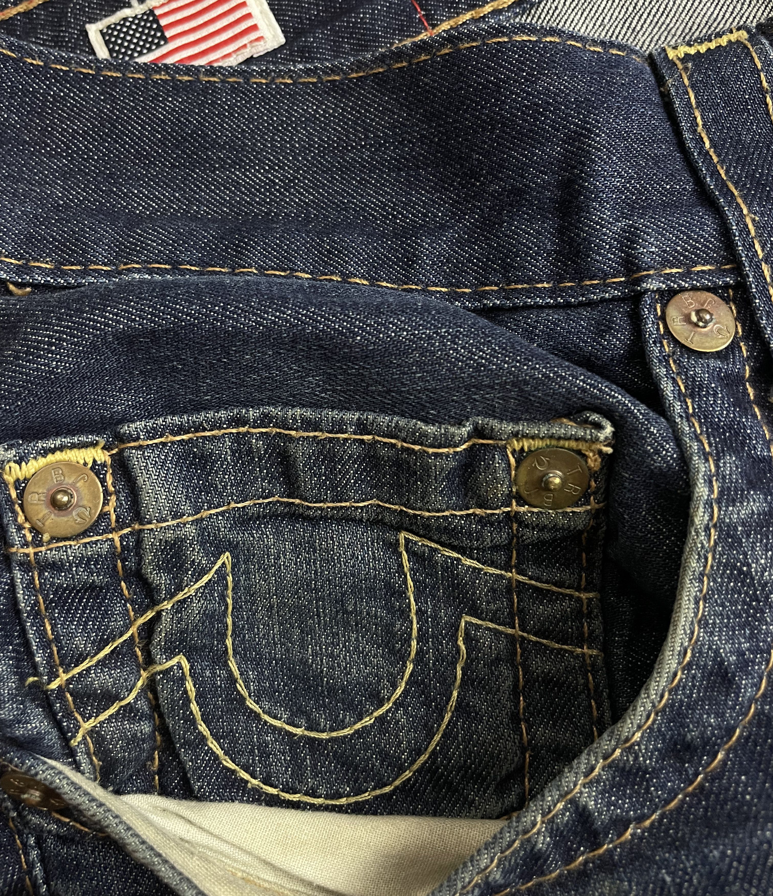 True Religion × Vintage True Religion Vintage Denim Jeans Size US 32 / EU 48 - 5 Thumbnail