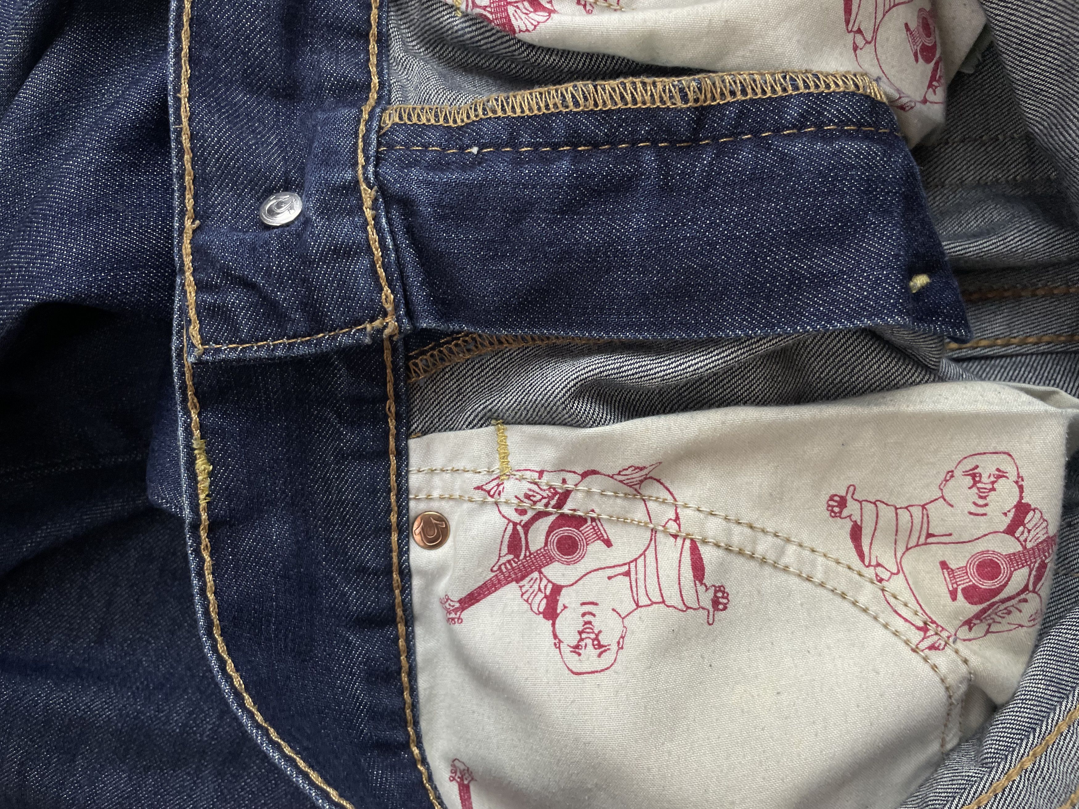 True Religion × Vintage True Religion Vintage Denim Jeans Size US 32 / EU 48 - 6 Thumbnail