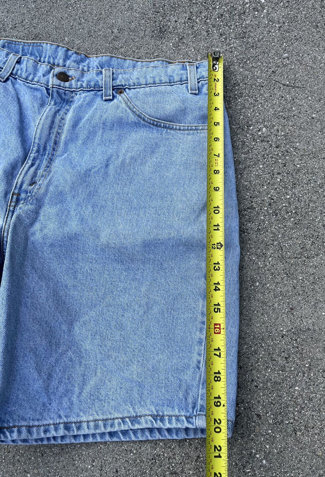 Levi's × Vintage Vintage Levi’s Orange Tab 550 Denim Jean Shorts Jorts ‘96 Size US 36 / EU 52 - 8 Thumbnail