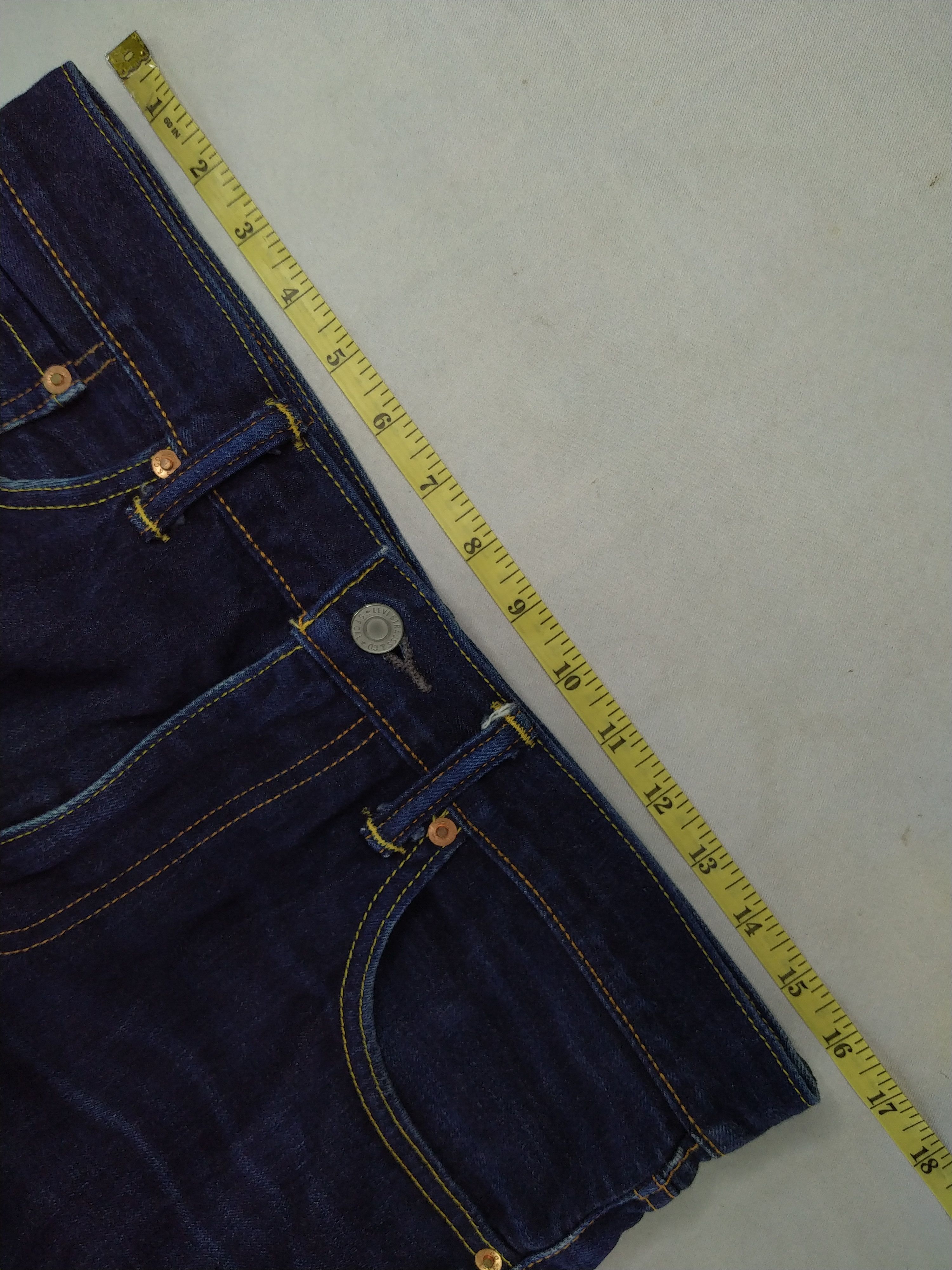 Levi's Dark Blue Levi's 502 Denim 32 x 27.5 -JN273 Size US 32 / EU 48 - 5 Thumbnail