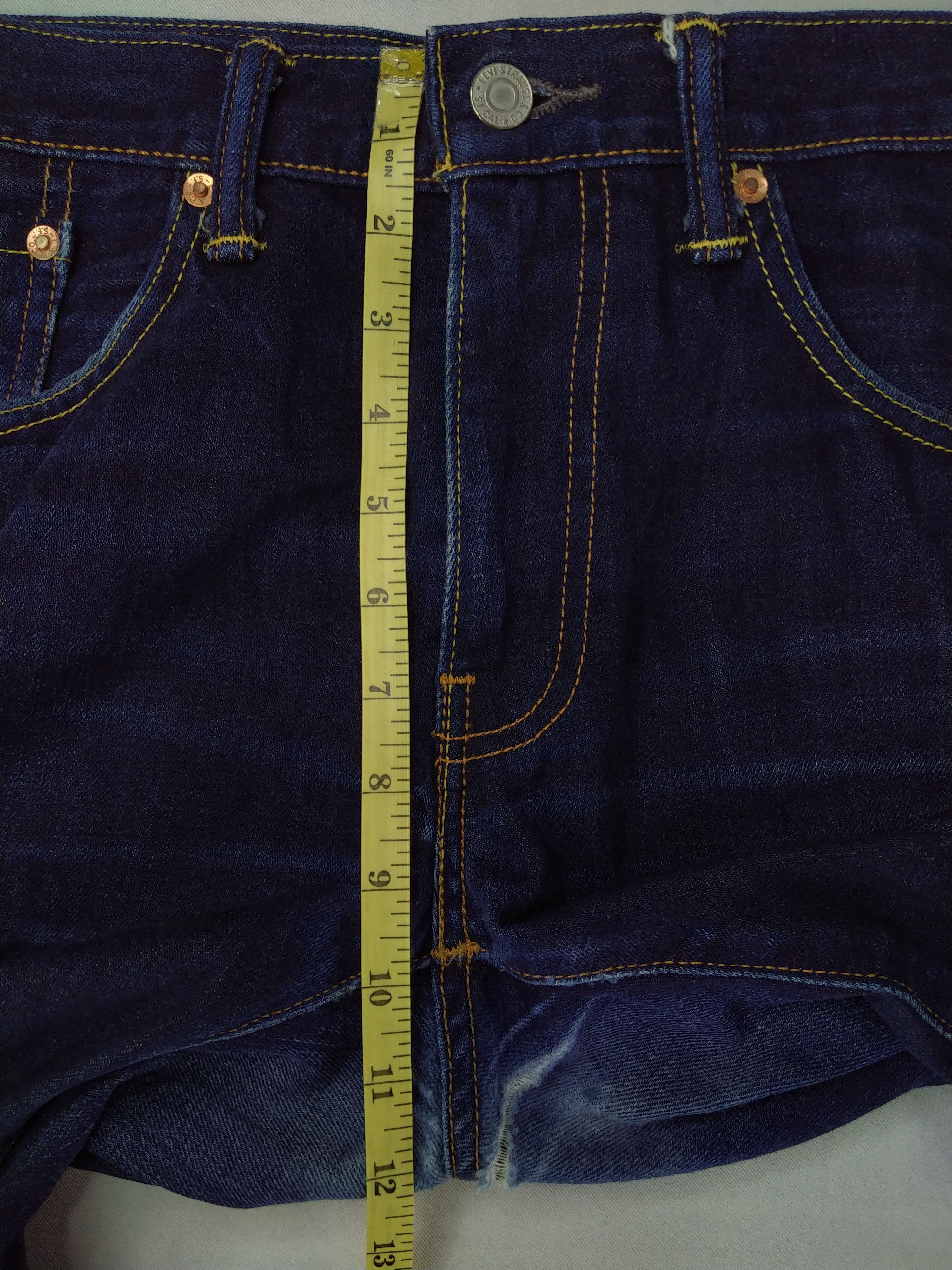 Levi's Dark Blue Levi's 502 Denim 32 x 27.5 -JN273 Size US 32 / EU 48 - 6 Thumbnail