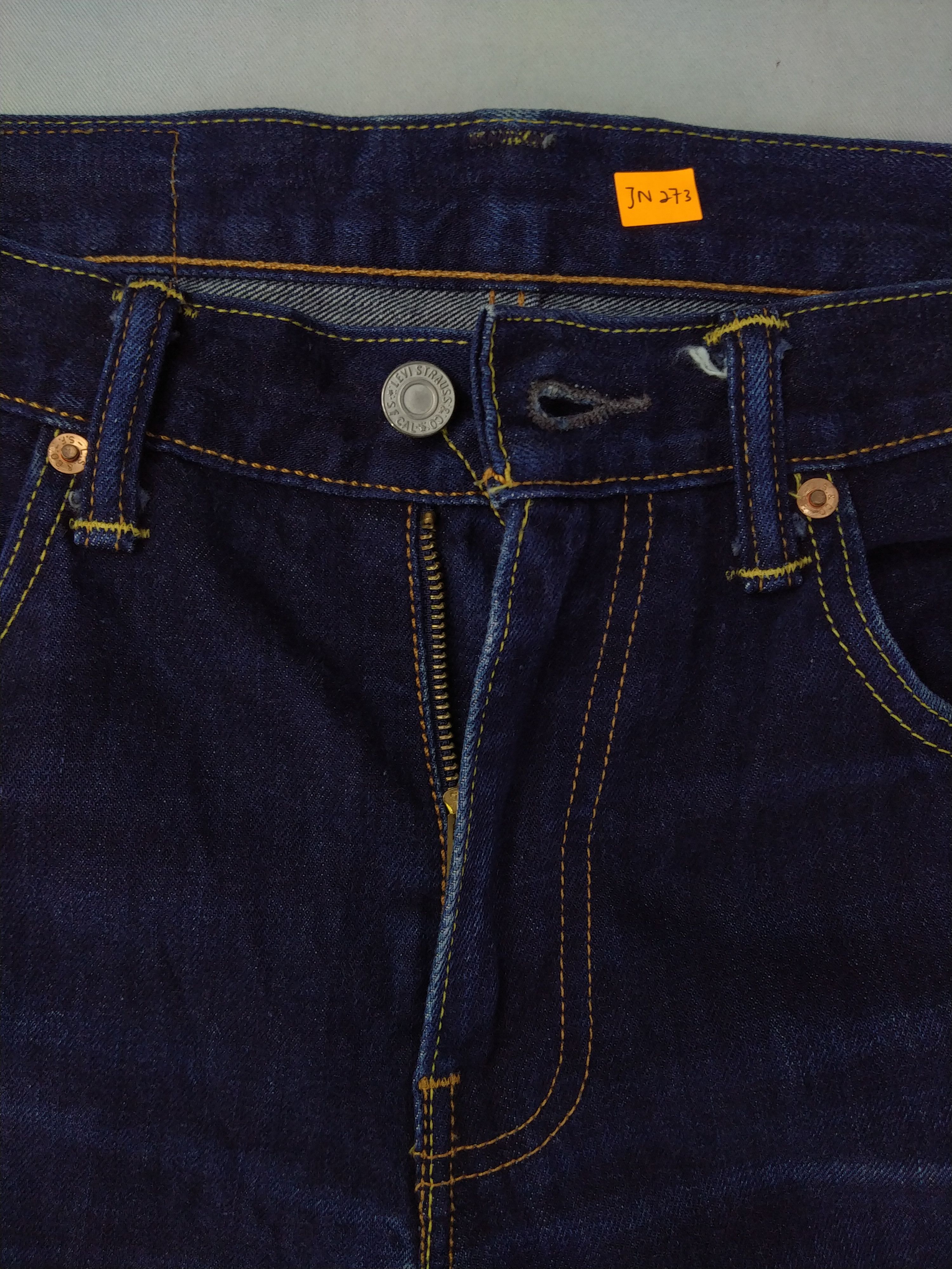Levi's Dark Blue Levi's 502 Denim 32 x 27.5 -JN273 Size US 32 / EU 48 - 7 Thumbnail