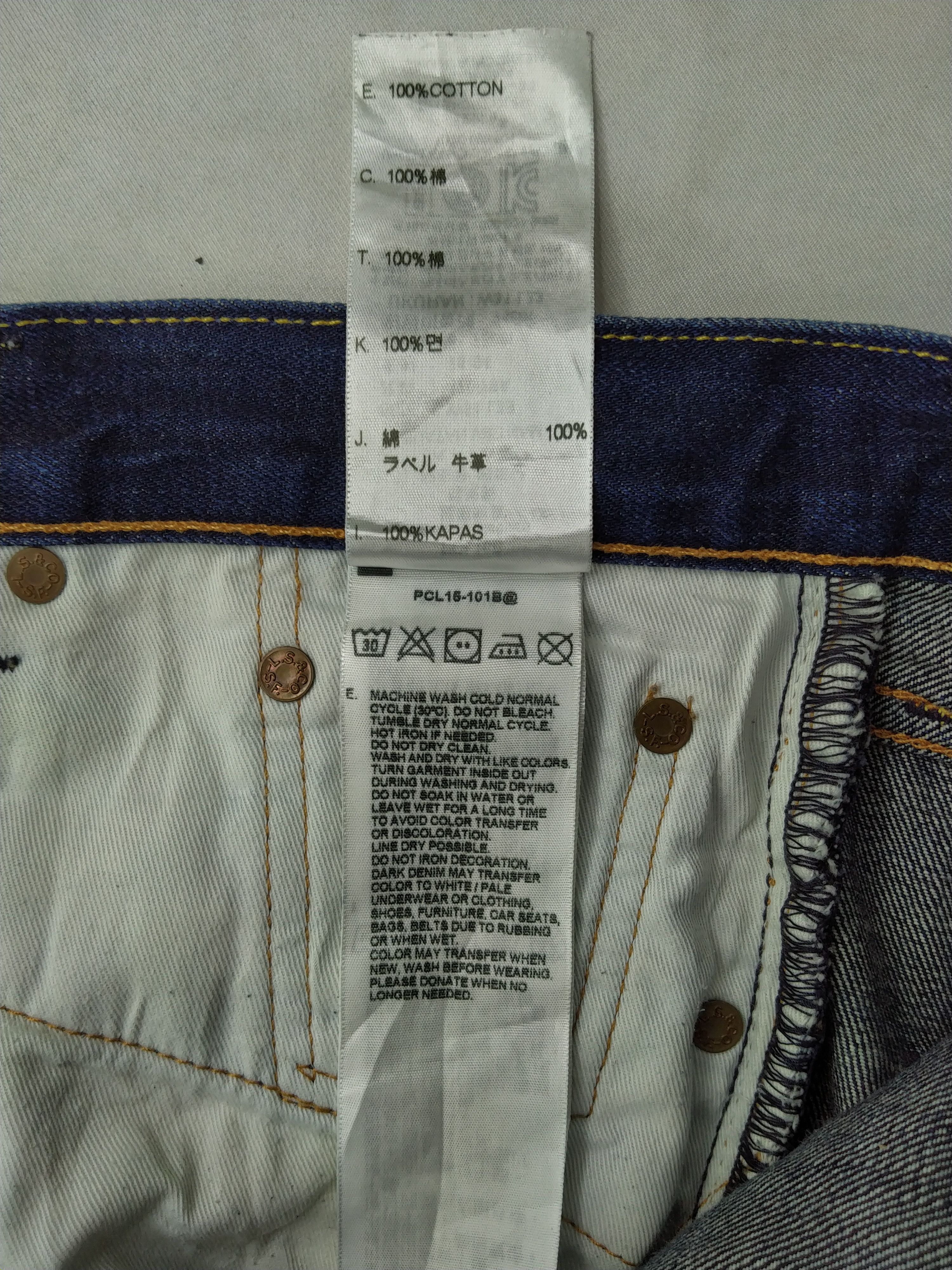 Levi's Dark Blue Levi's 502 Denim 32 x 27.5 -JN273 Size US 32 / EU 48 - 11 Thumbnail