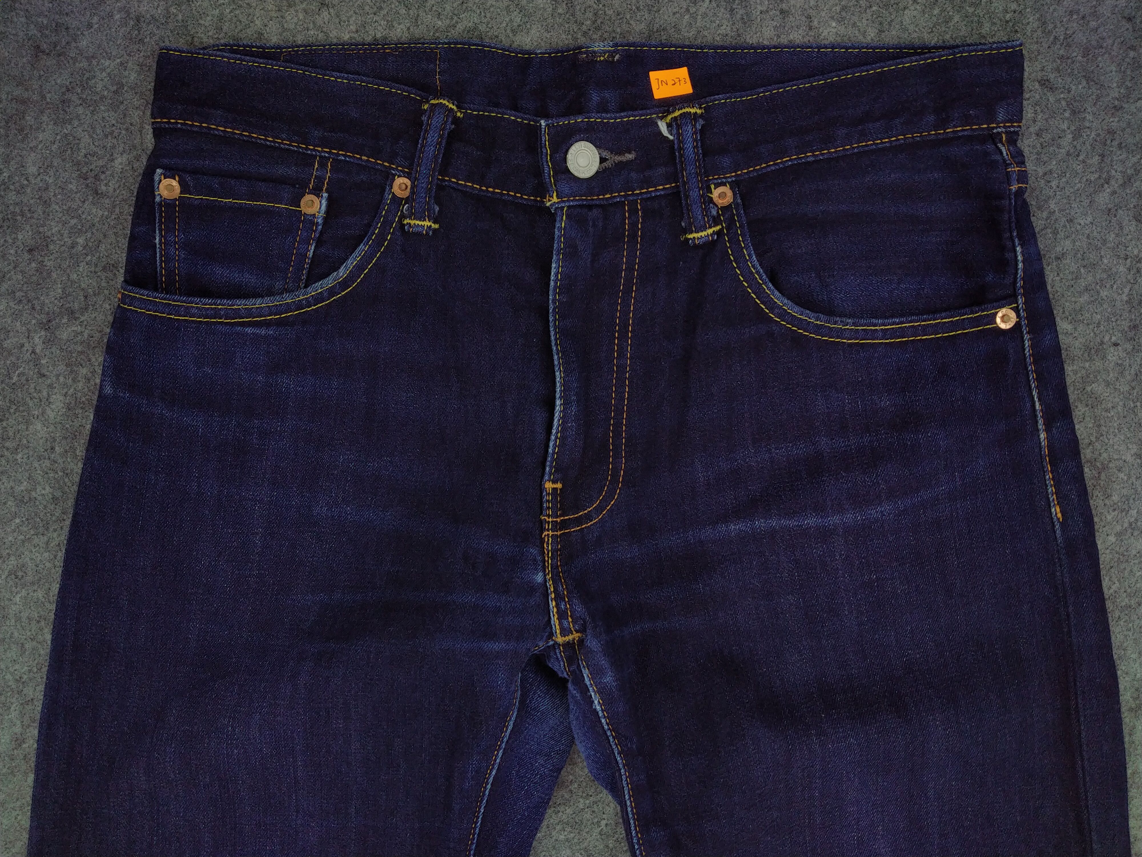 Levi's Dark Blue Levi's 502 Denim 32 x 27.5 -JN273 Size US 32 / EU 48 - 3 Thumbnail