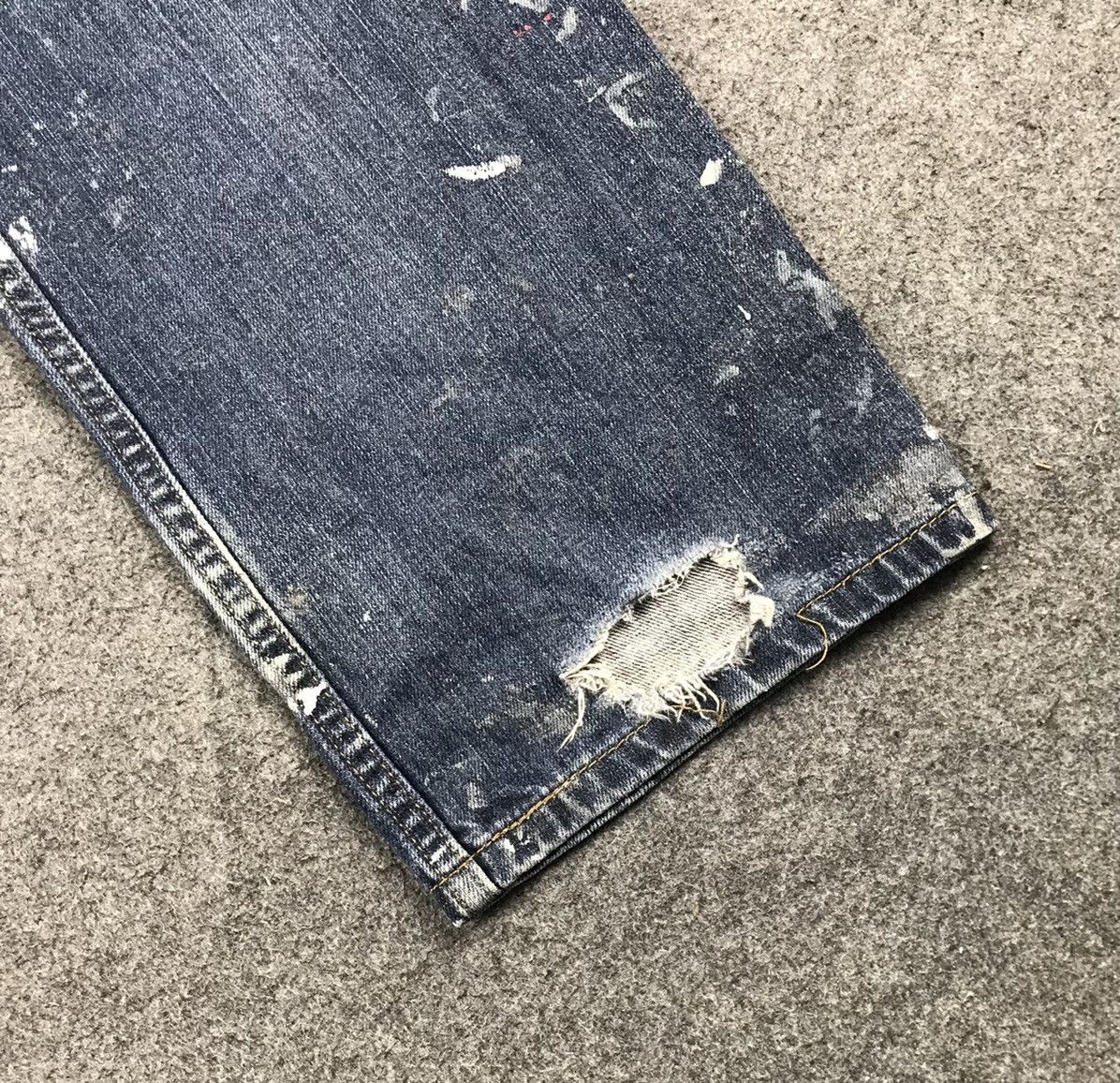 Levi's Rare Painted Denim Pants Vintage levis 514 Size US 34 / EU 50 - 14 Thumbnail