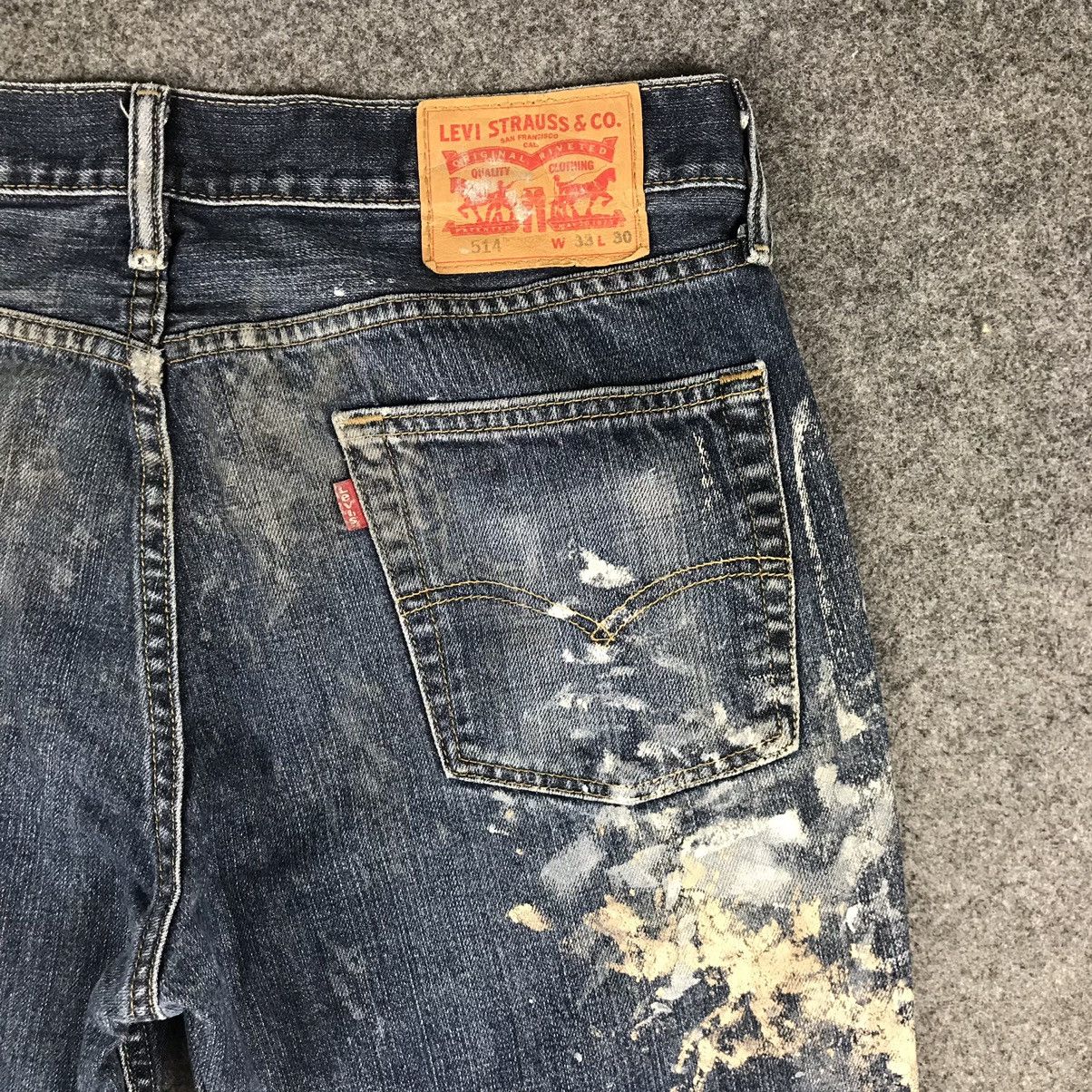 Levi's Rare Painted Denim Pants Vintage levis 514 Size US 34 / EU 50 - 11 Thumbnail
