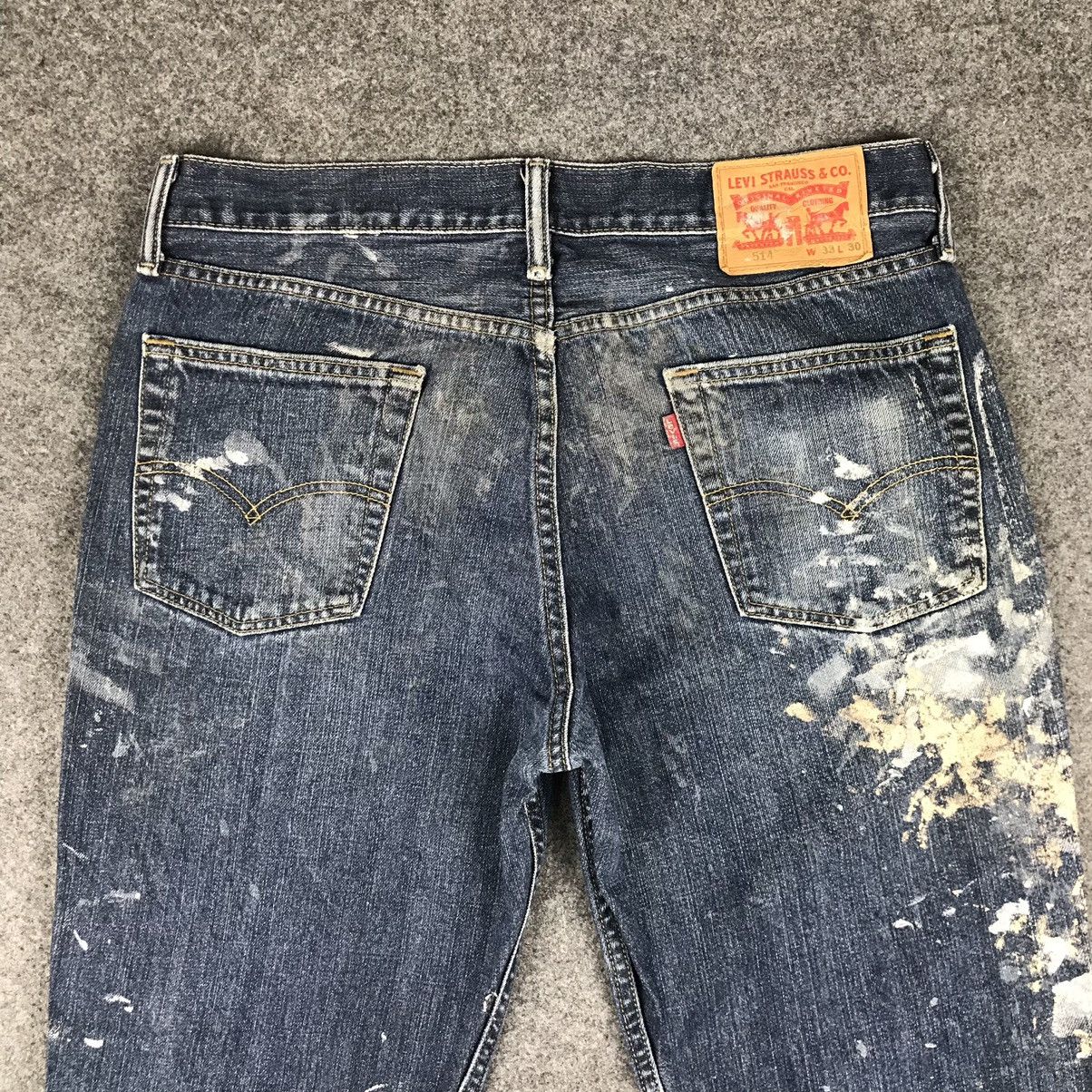 Levi's Rare Painted Denim Pants Vintage levis 514 Size US 34 / EU 50 - 10 Thumbnail