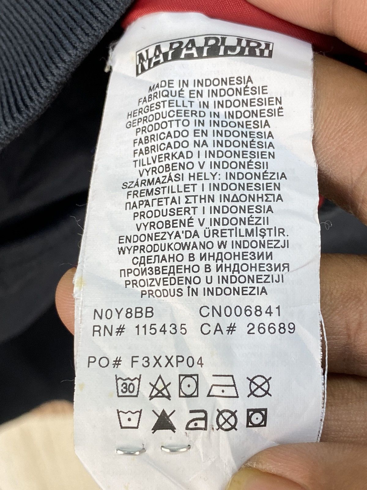 Napapijri Napapijri Bomber Jacket Size US L / EU 52-54 / 3 - 10 Thumbnail