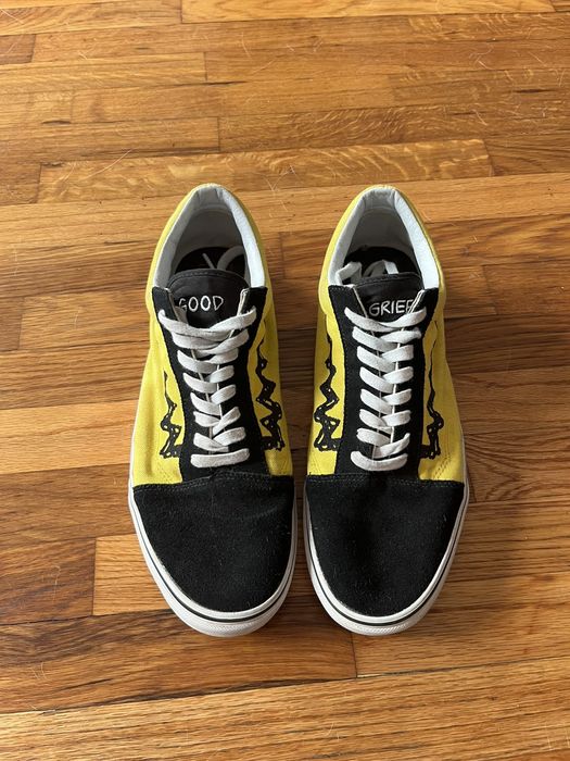 Vans Vans X Charlie Brown PEANUTS Collab Vans Old Skool | Grailed