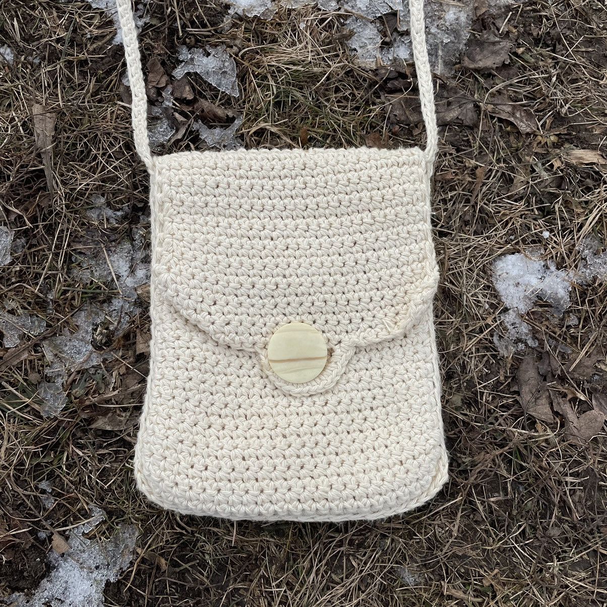 Vintage Vintage Y2K Cotton Bag Crossbody Pockets OS Size ONE SIZE - 3 Thumbnail