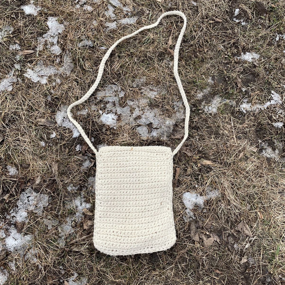 Vintage Vintage Y2K Cotton Bag Crossbody Pockets OS Size ONE SIZE - 5 Thumbnail