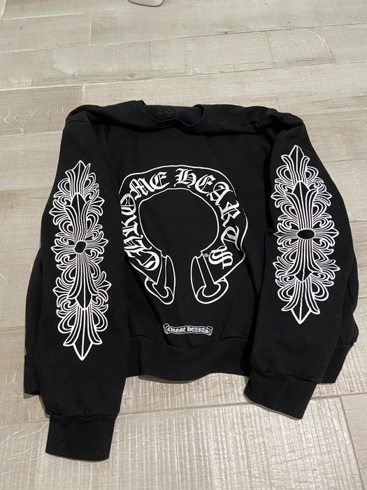 Chrome Hearts Chrome Hearts Horseshoe Crewneck | Grailed