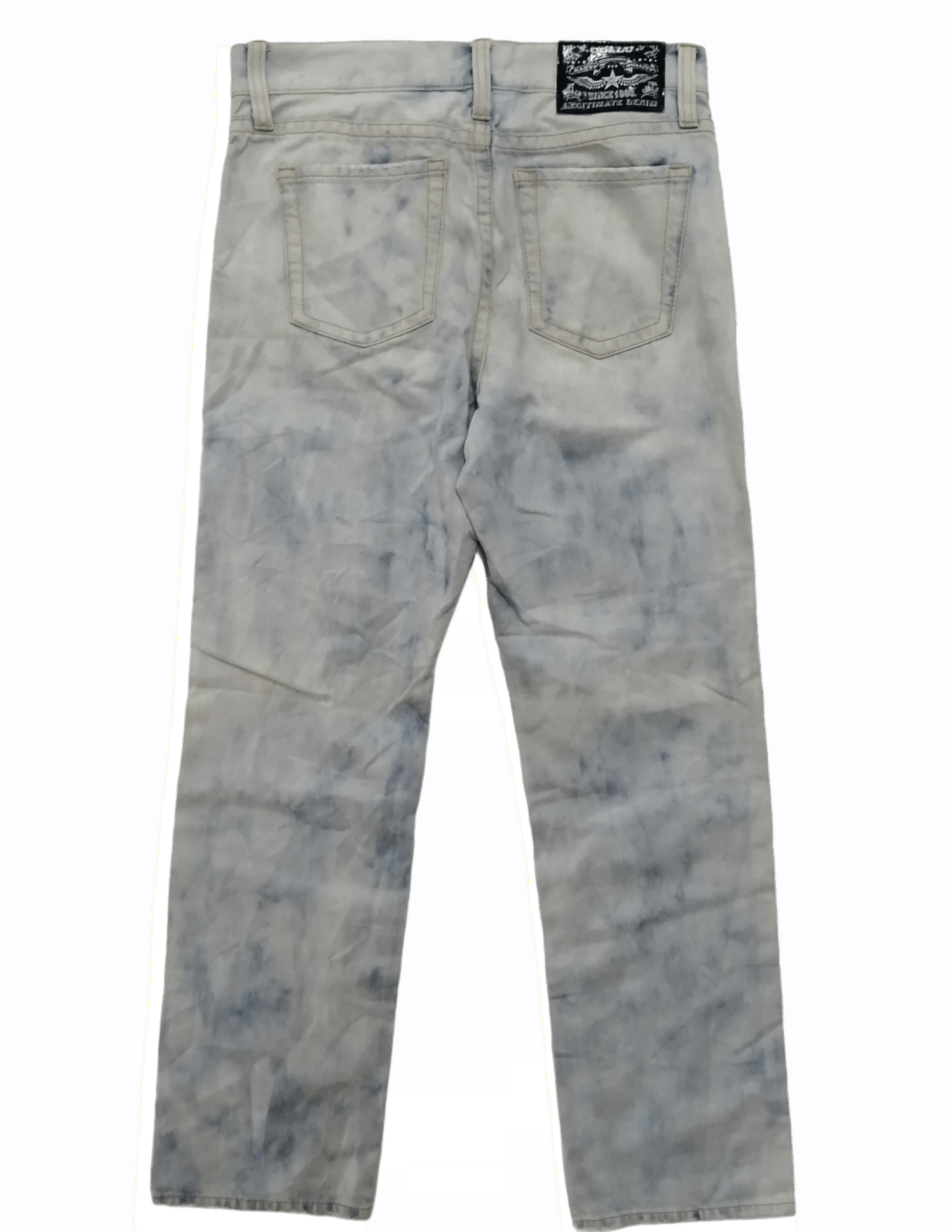 Japanese Brand Japanese CO&LU Acid Wash Distressed Jeans Size US 34 / EU 50 - 2 Thumbnail