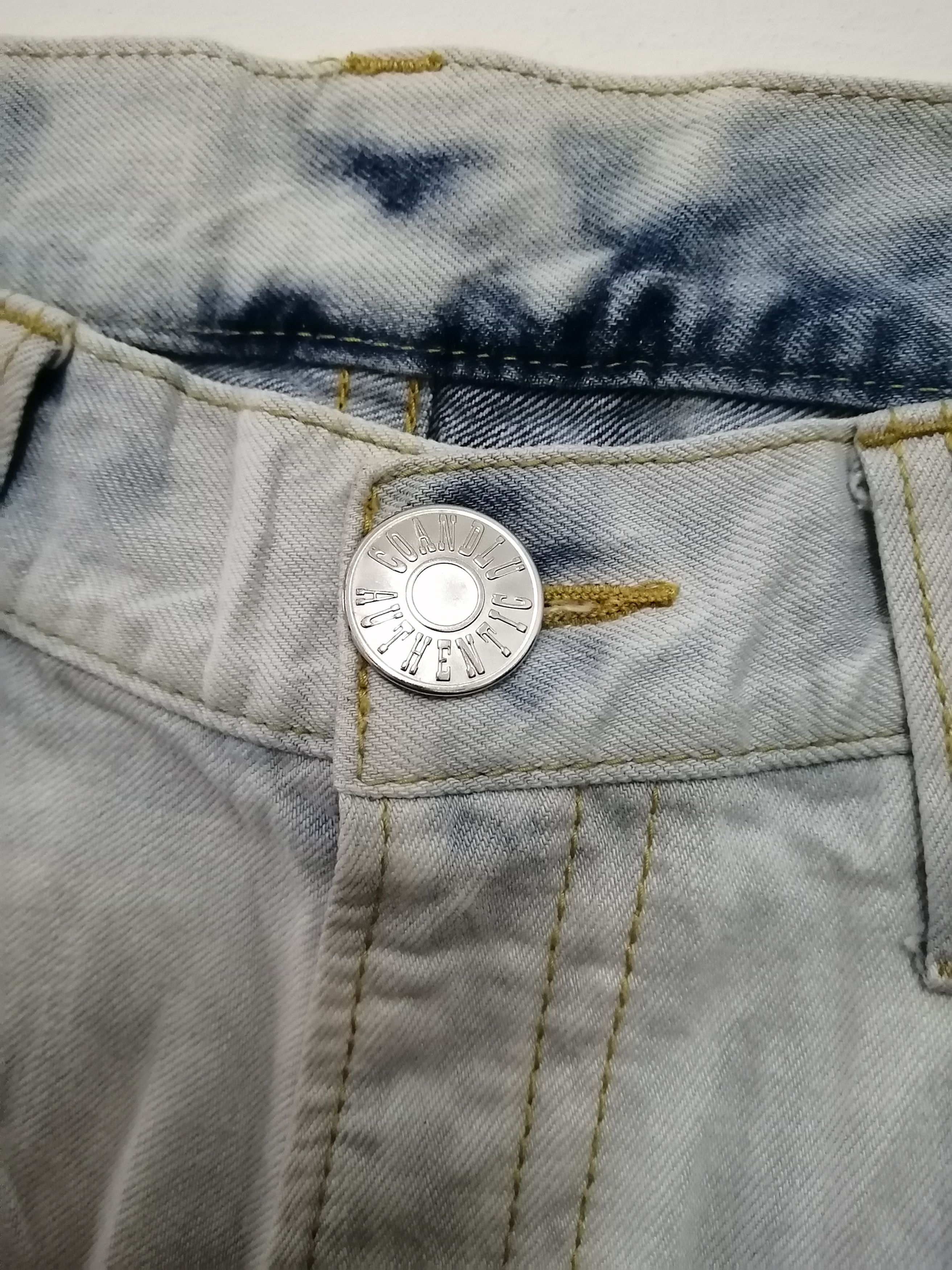 Japanese Brand Japanese CO&LU Acid Wash Distressed Jeans Size US 34 / EU 50 - 9 Thumbnail