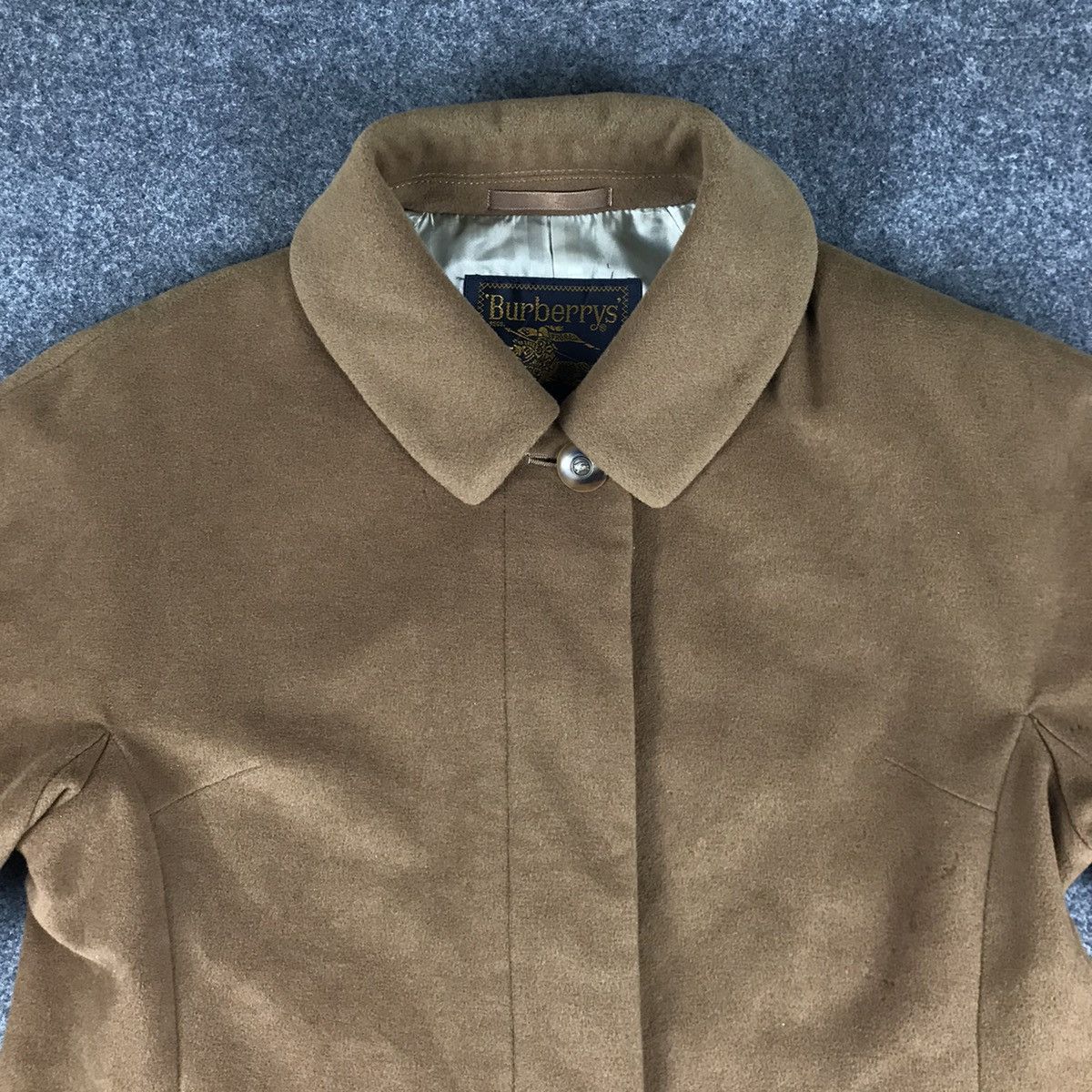 Burberry × Vintage 🔥Wool Burberry long jacket vintage rare design🔥 Size US M / EU 48-50 / 2 - 5 Thumbnail