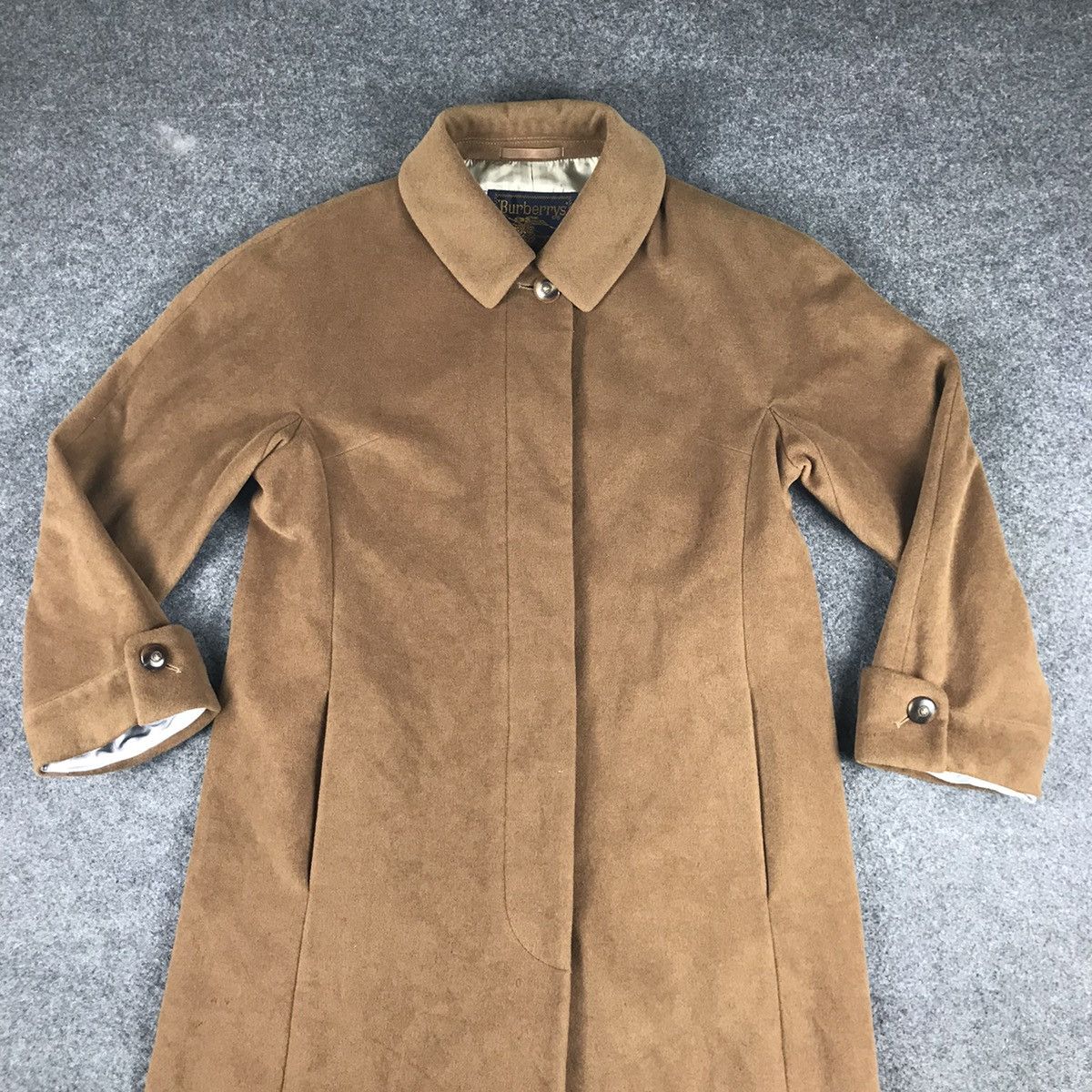 Burberry × Vintage 🔥Wool Burberry long jacket vintage rare design🔥 Size US M / EU 48-50 / 2 - 3 Thumbnail
