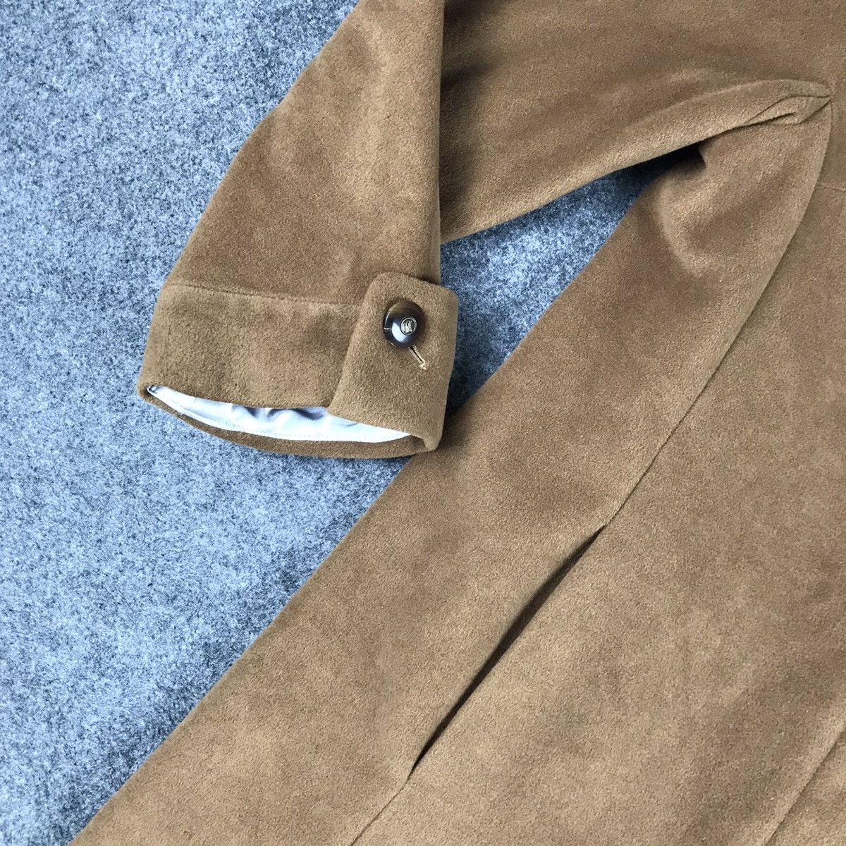 Burberry × Vintage 🔥Wool Burberry long jacket vintage rare design🔥 Size US M / EU 48-50 / 2 - 7 Thumbnail