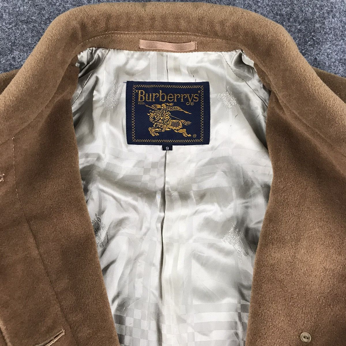 Burberry × Vintage 🔥Wool Burberry long jacket vintage rare design🔥 Size US M / EU 48-50 / 2 - 4 Thumbnail
