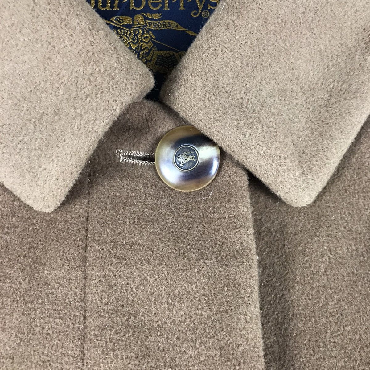 Burberry × Vintage 🔥Wool Burberry long jacket vintage rare design🔥 Size US M / EU 48-50 / 2 - 9 Thumbnail