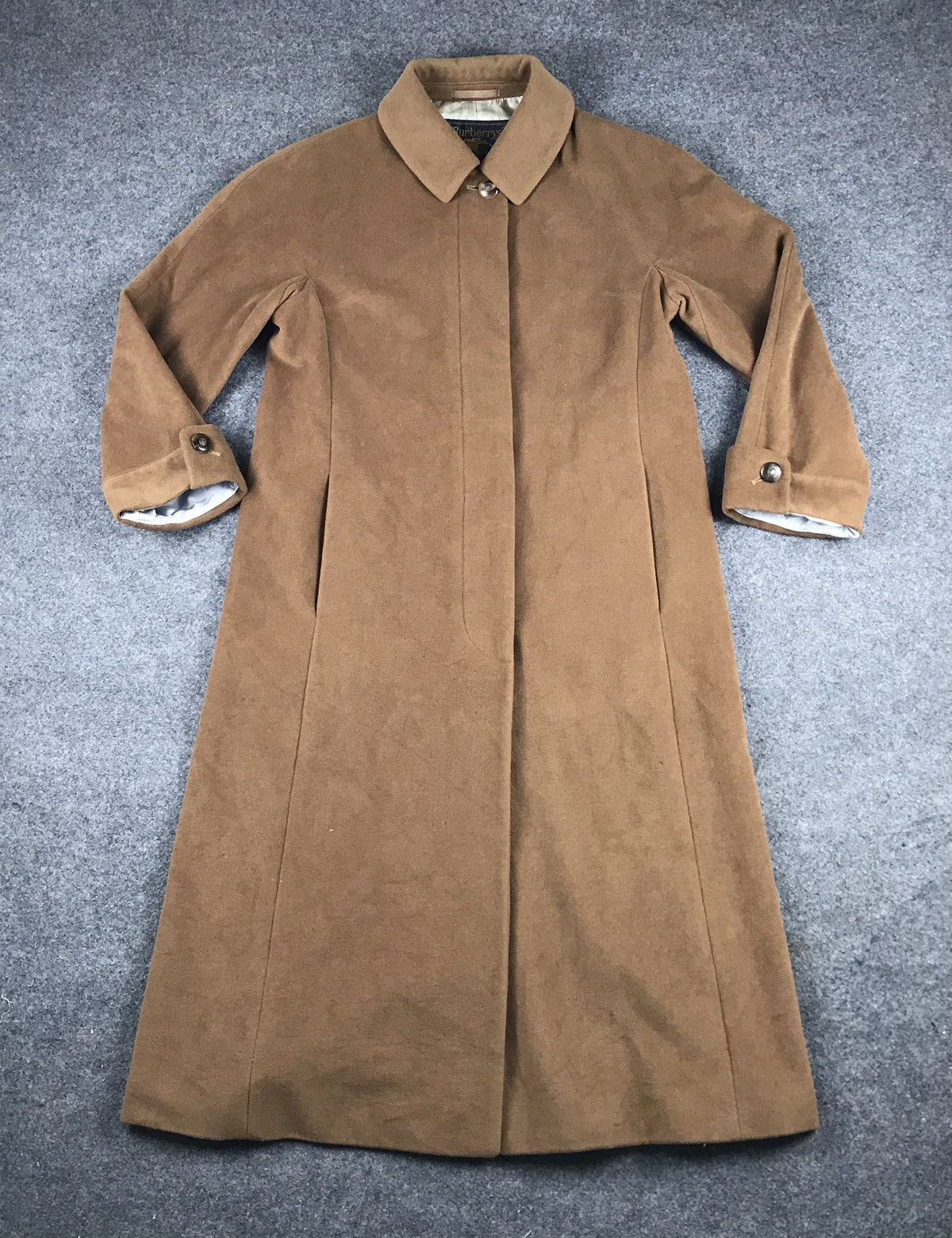 Burberry × Vintage 🔥Wool Burberry long jacket vintage rare design🔥 Size US M / EU 48-50 / 2 - 1 Thumbnail