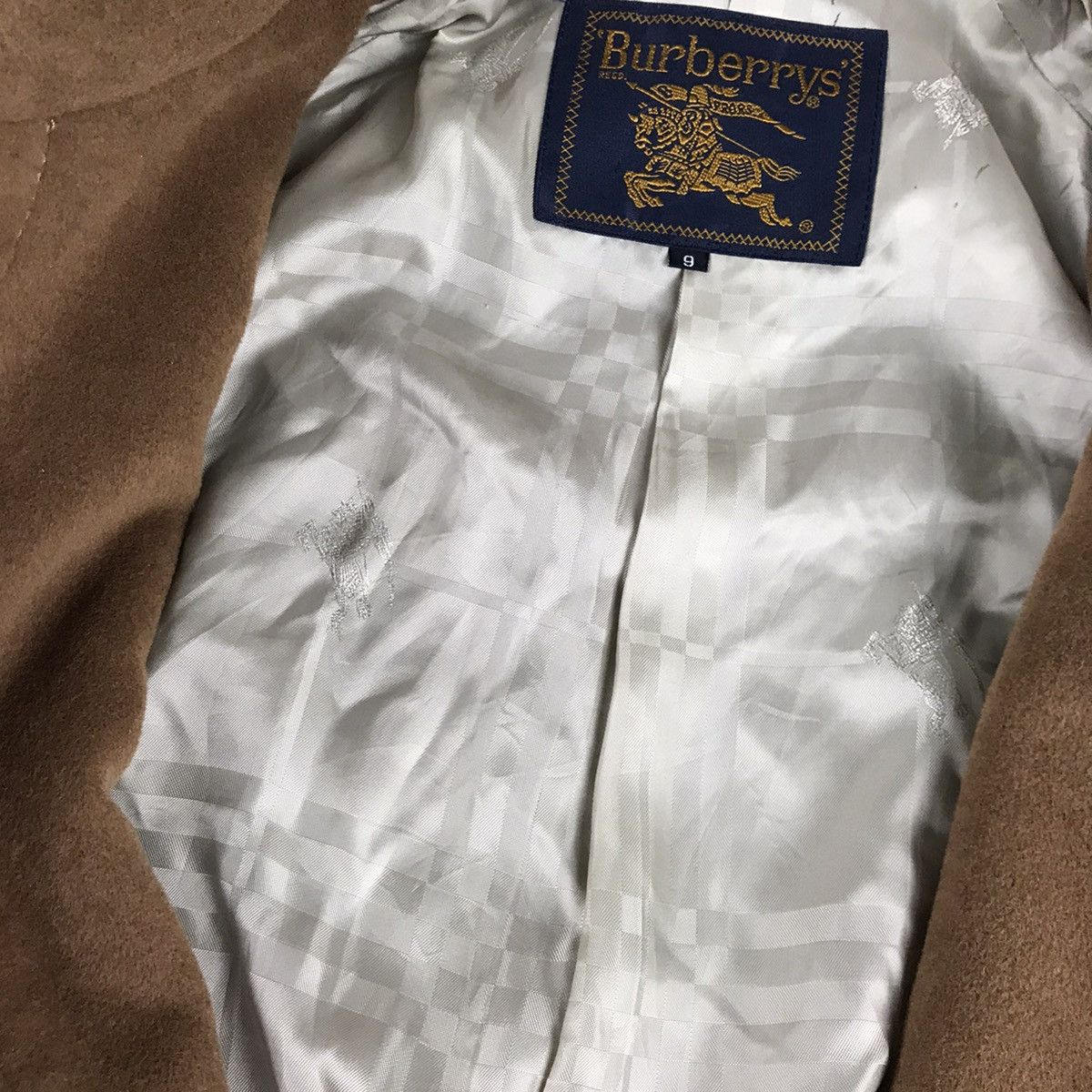 Burberry × Vintage 🔥Wool Burberry long jacket vintage rare design🔥 Size US M / EU 48-50 / 2 - 10 Thumbnail