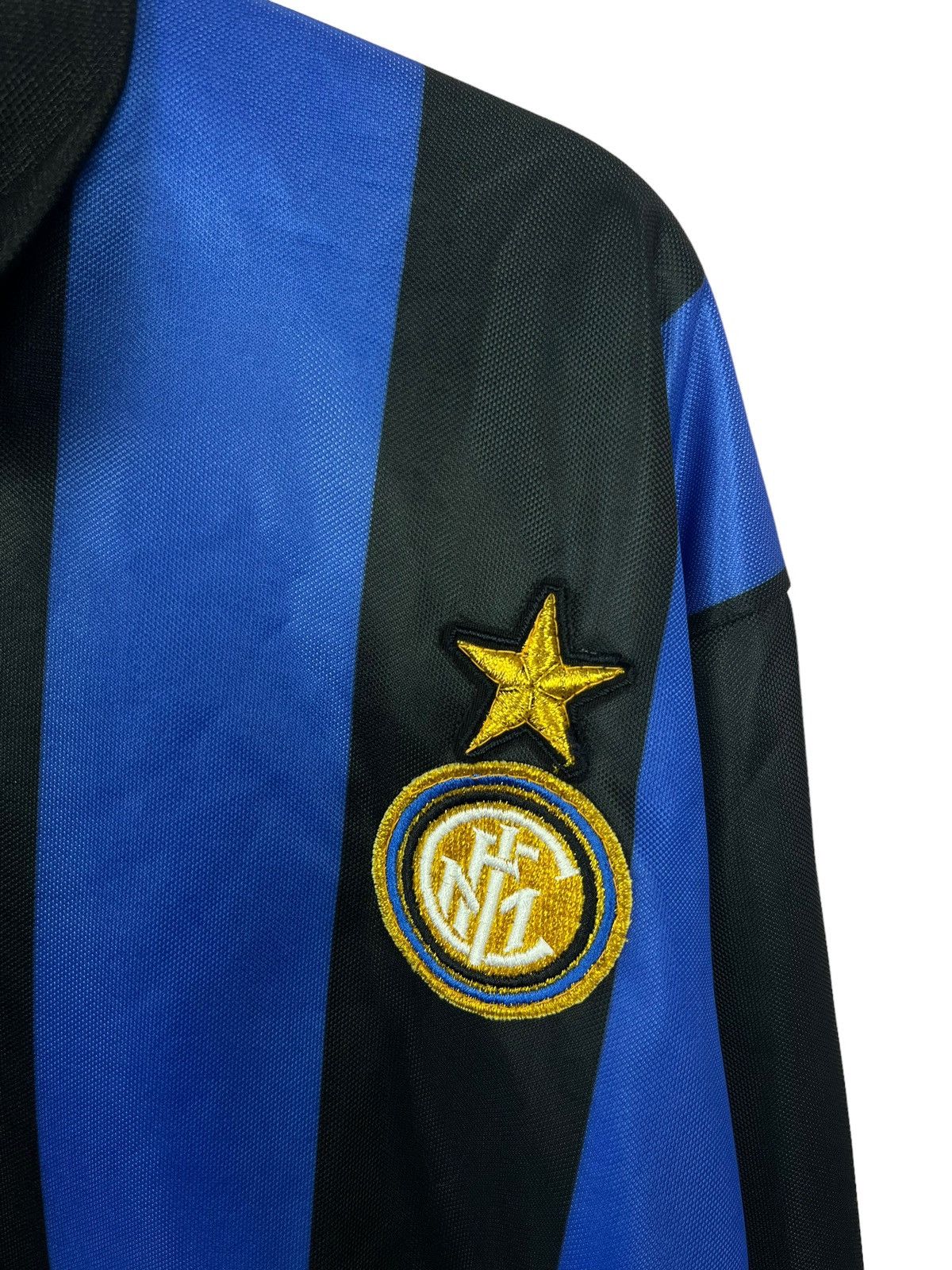 Vintage RARE 1990/1991 Inter Milan Uhlsport #10 Home Football Jersey Size US XL / EU 56 / 4 - 5 Thumbnail
