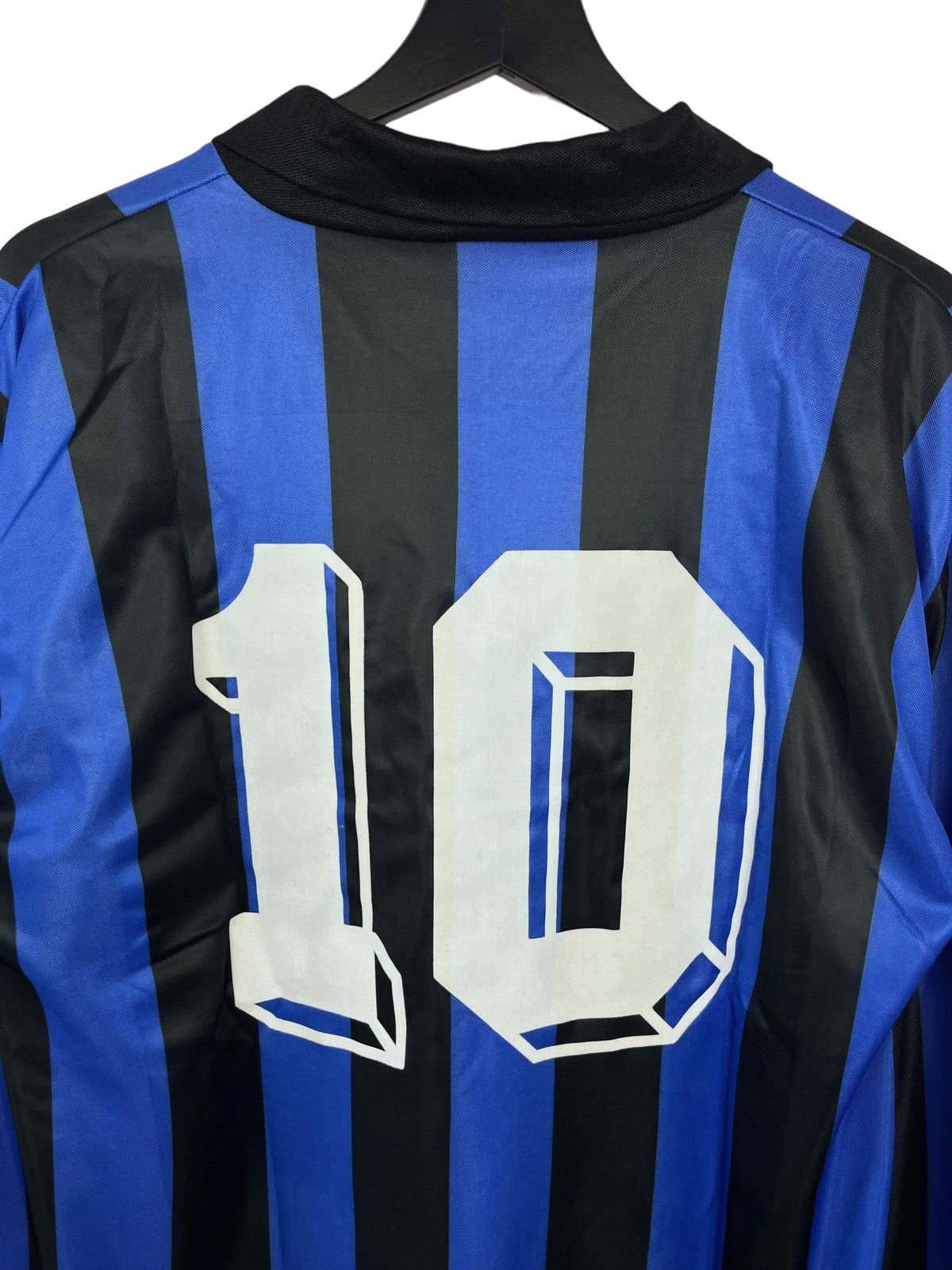 Vintage RARE 1990/1991 Inter Milan Uhlsport #10 Home Football Jersey Size US XL / EU 56 / 4 - 10 Thumbnail