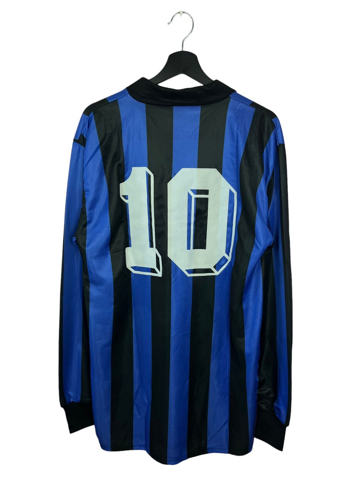 Vintage RARE 1990/1991 Inter Milan Uhlsport #10 Home Football Jersey Size US XL / EU 56 / 4 - 9 Thumbnail