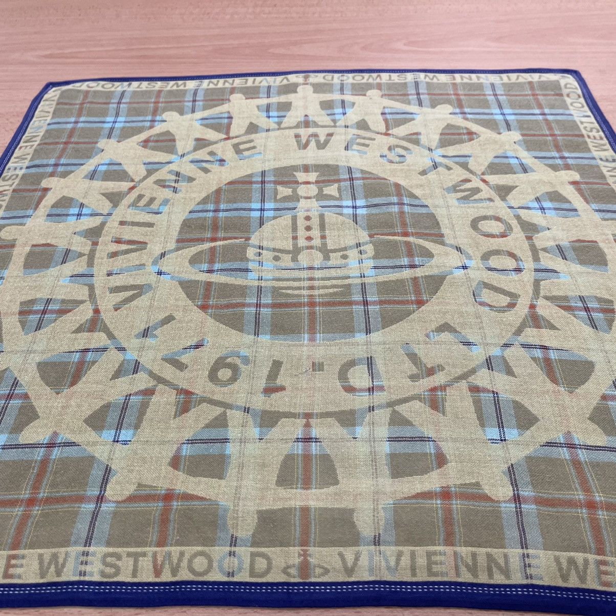 Vivienne Westwood VIVIENNE WESTWOOD HANDKERCHIEF BANDANA POCKETSQUARE SCARF Size ONE SIZE - 4 Thumbnail