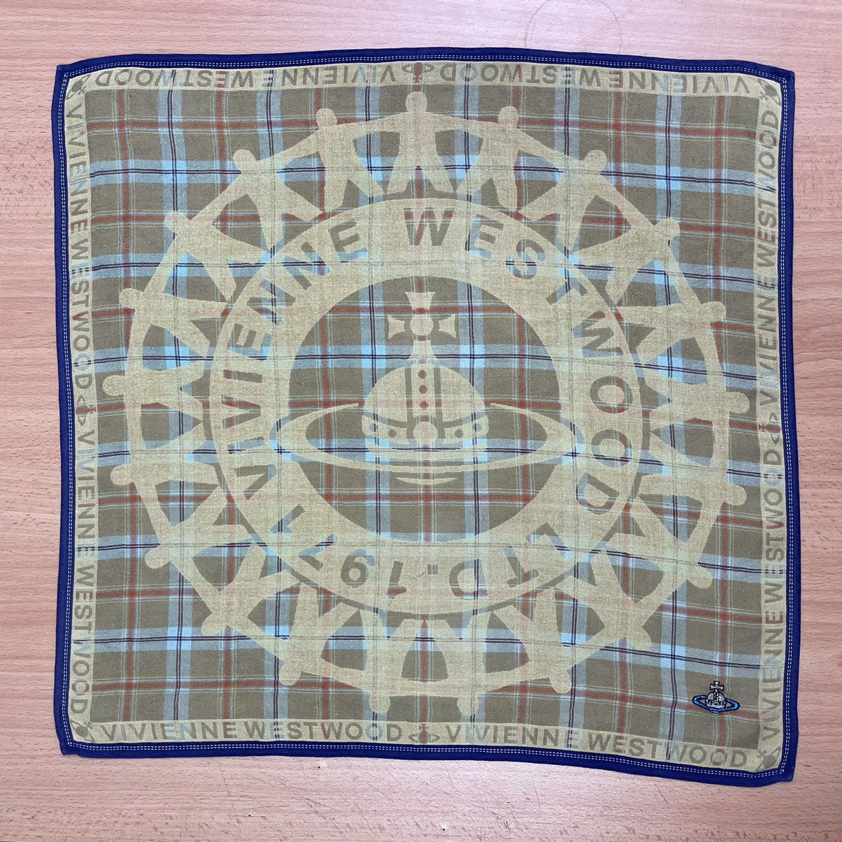 Vivienne Westwood VIVIENNE WESTWOOD HANDKERCHIEF BANDANA POCKETSQUARE SCARF Size ONE SIZE - 3 Thumbnail