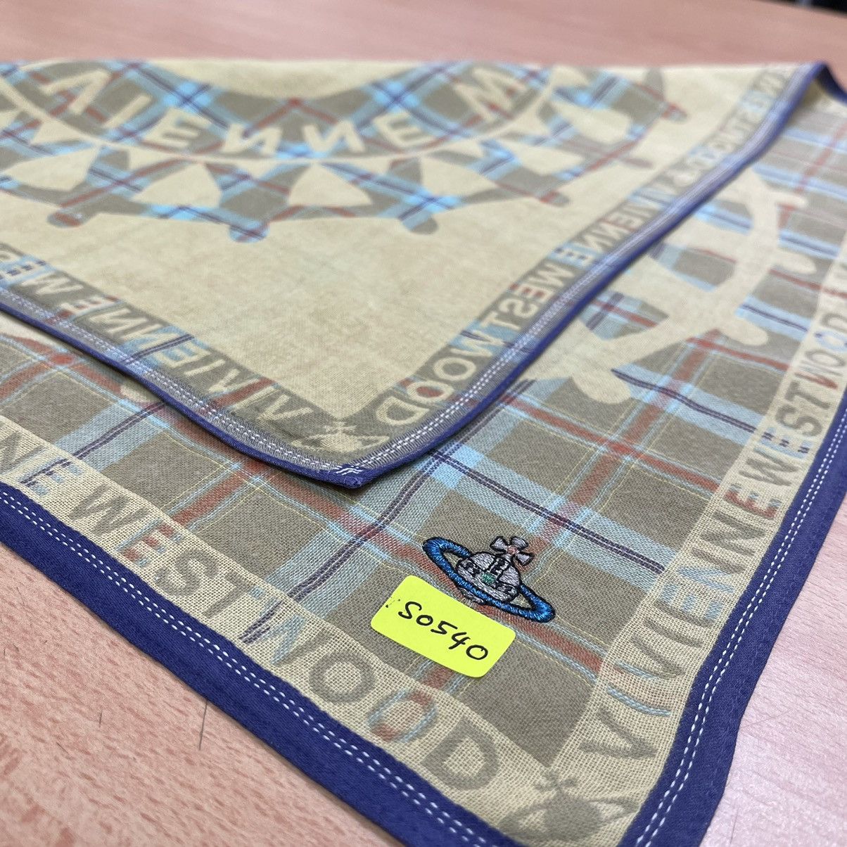 Vivienne Westwood VIVIENNE WESTWOOD HANDKERCHIEF BANDANA POCKETSQUARE SCARF Size ONE SIZE - 6 Thumbnail
