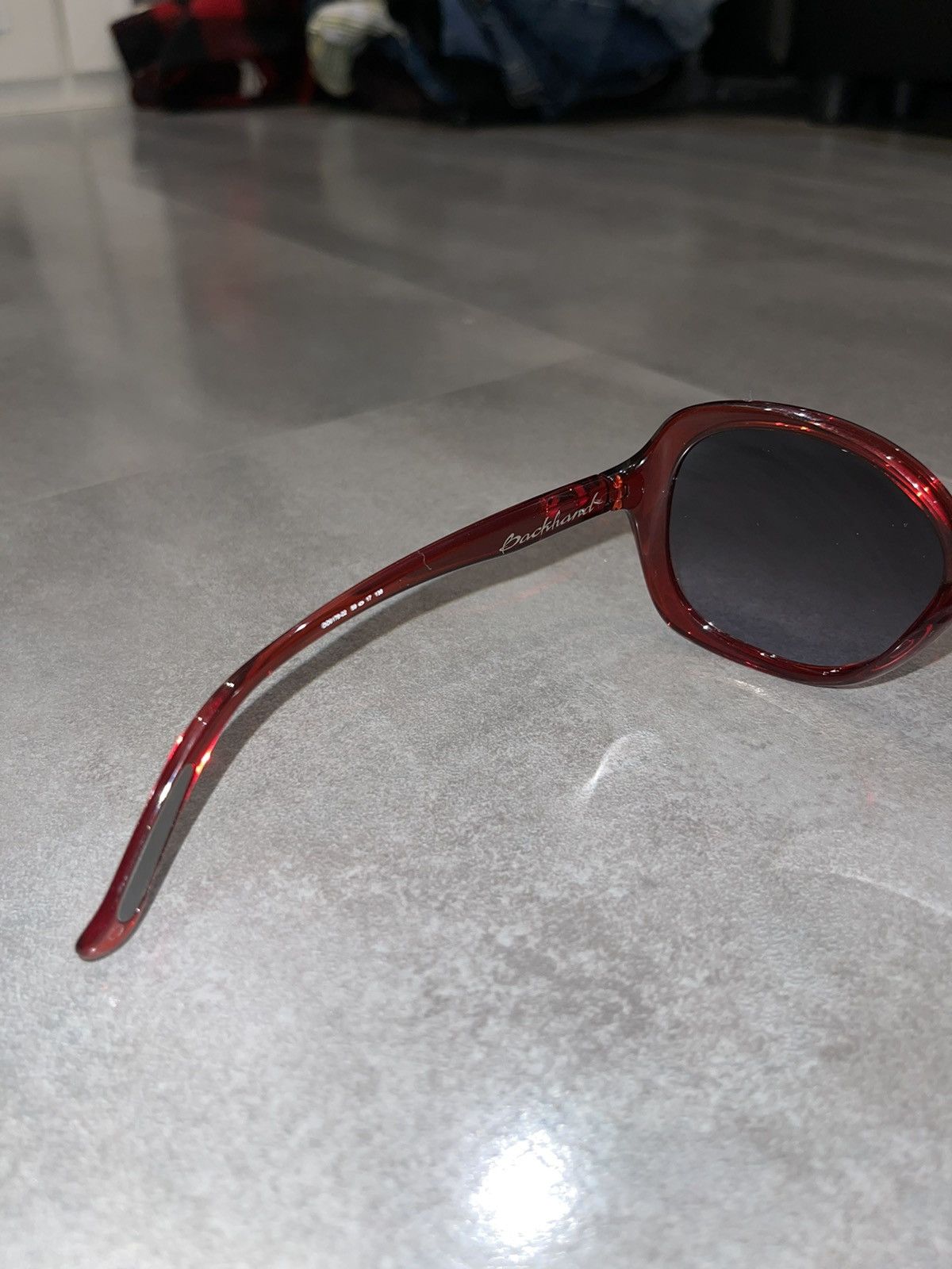 Oakley Oakley OO9178-02 "Backhand" Dark Red Sunglasses Size ONE SIZE - 12 Thumbnail