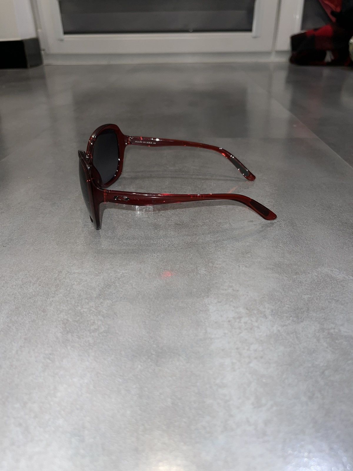 Oakley Oakley OO9178-02 "Backhand" Dark Red Sunglasses Size ONE SIZE - 5 Thumbnail