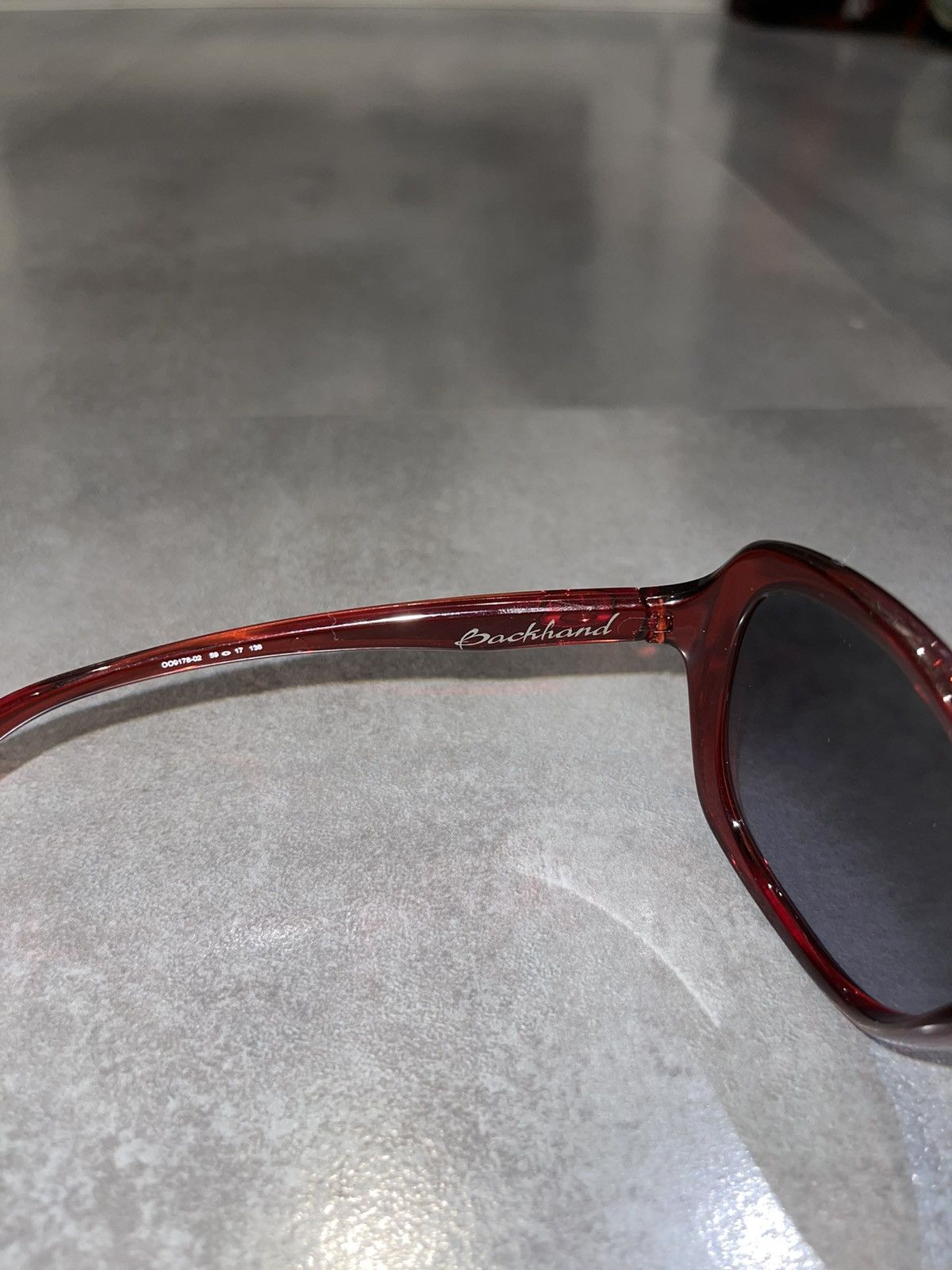 Oakley Oakley OO9178-02 "Backhand" Dark Red Sunglasses Size ONE SIZE - 13 Thumbnail