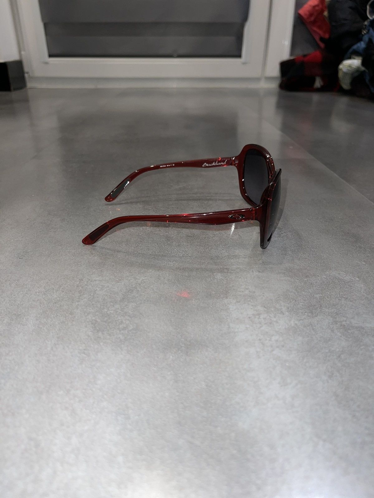 Oakley Oakley OO9178-02 "Backhand" Dark Red Sunglasses Size ONE SIZE - 7 Thumbnail