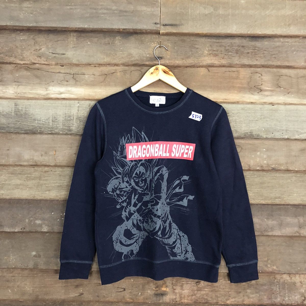Anime Dragon Ball son goku kame hame ha Dark Blue Sweatshirt #5723 Size S / US 4 / IT 40 - 3 Thumbnail
