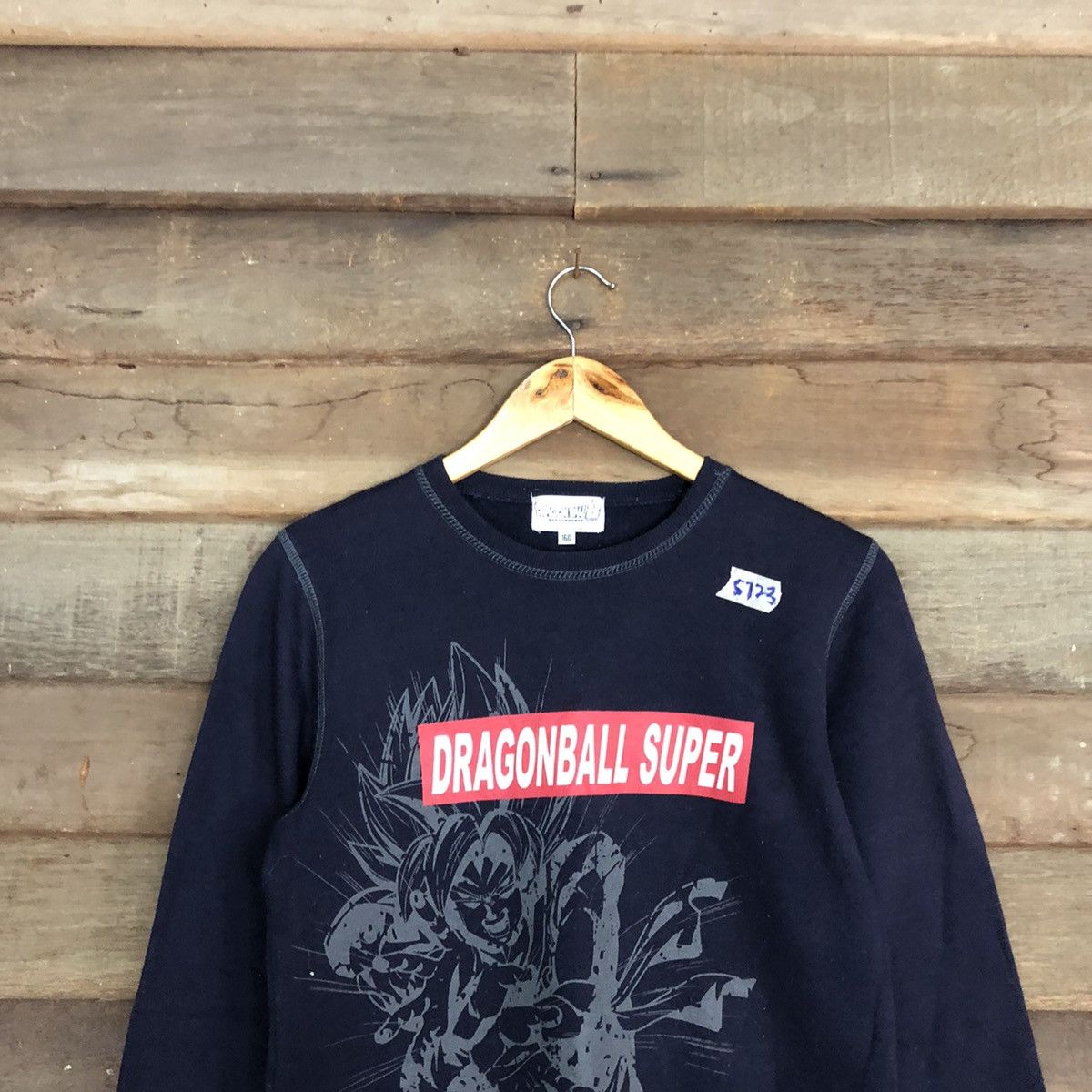 Anime Dragon Ball son goku kame hame ha Dark Blue Sweatshirt #5723 Size S / US 4 / IT 40 - 2 Thumbnail