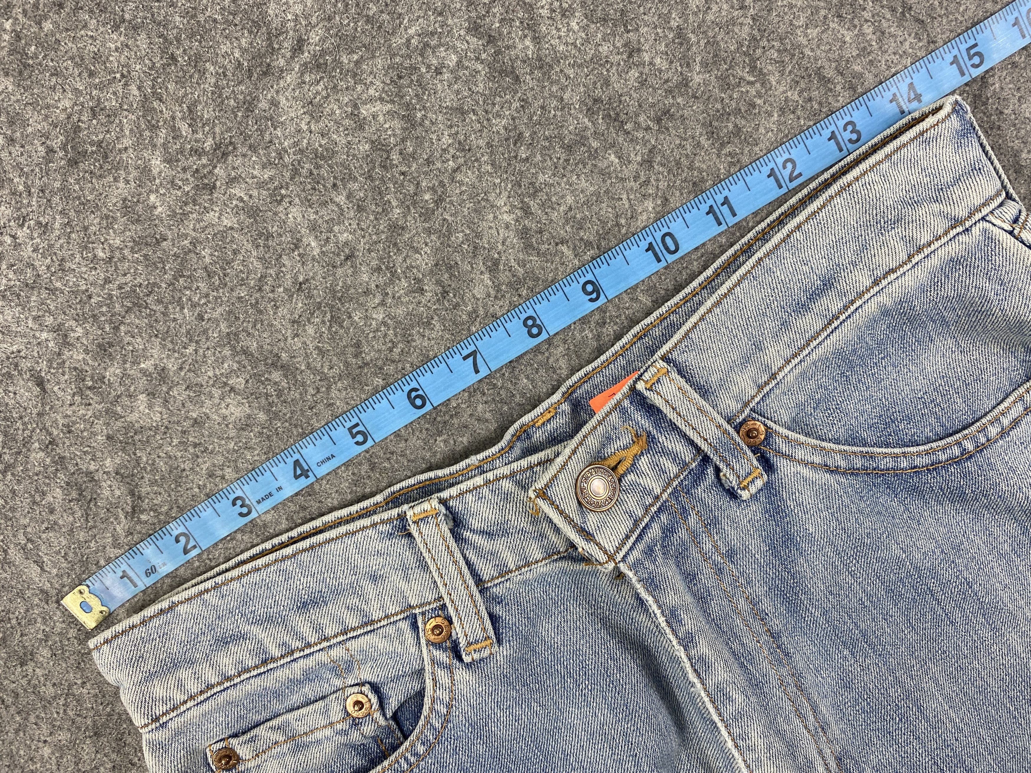 Levi's Light Blue Wash Vintage Levi's 519 29x32 Denim -JN1940 Size US 29 - 5 Thumbnail