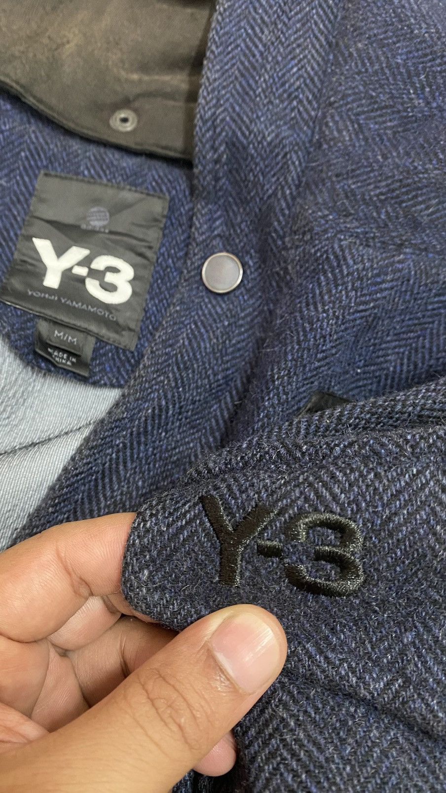 Y-3 Y-3 Yohji Yamamoto x Adidas Wool Hooded Jacket Size US M / EU 48-50 / 2 - 13 Thumbnail