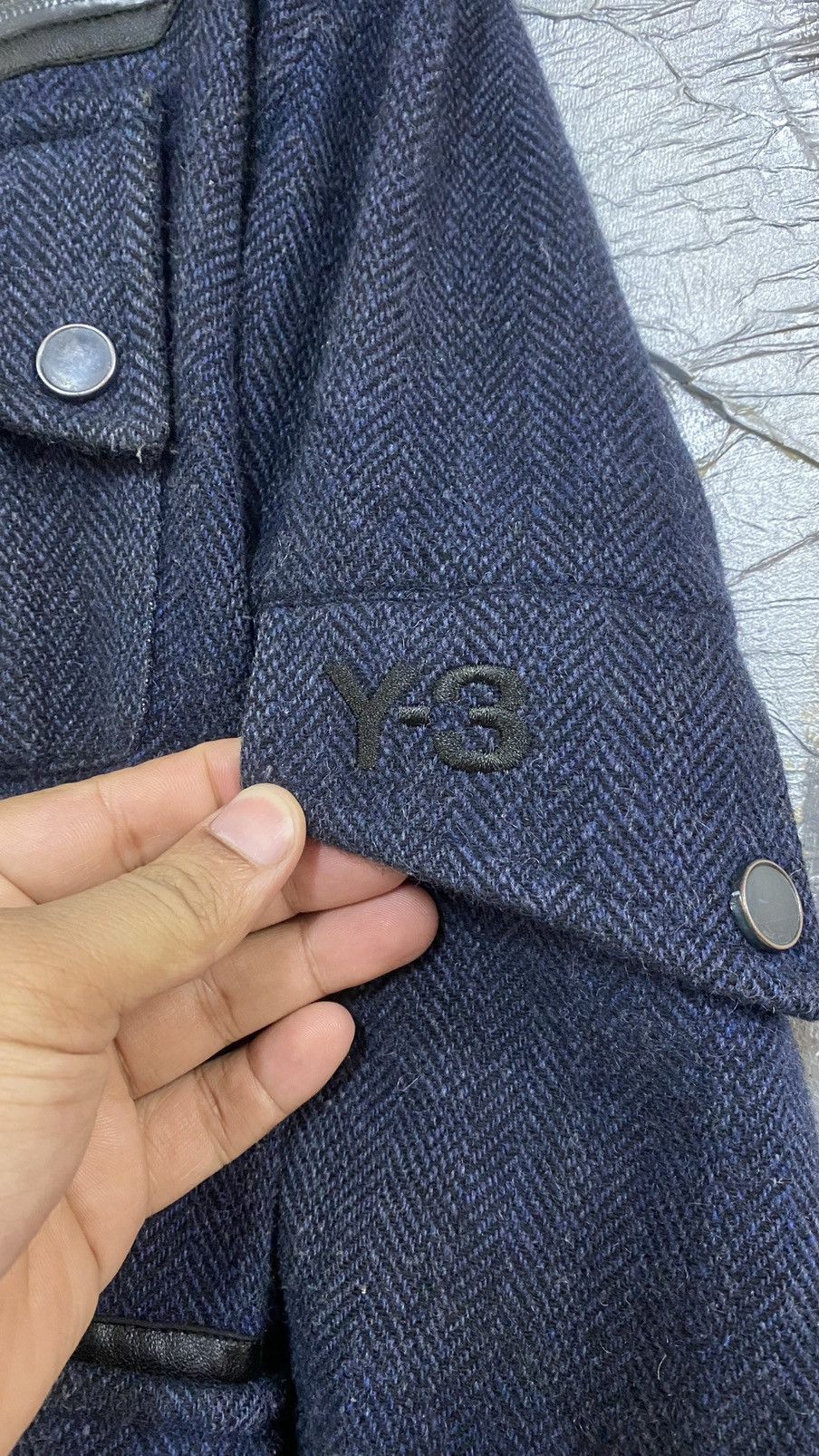 Y-3 Y-3 Yohji Yamamoto x Adidas Wool Hooded Jacket Size US M / EU 48-50 / 2 - 5 Thumbnail