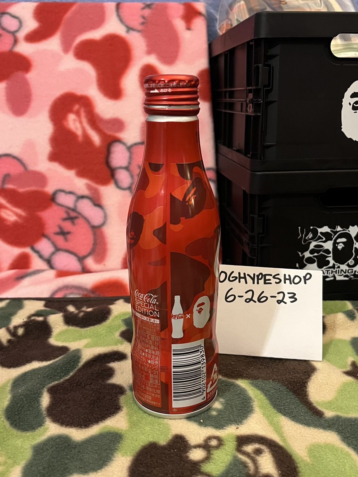 Bape × Coca Cola Bape Coke Can Size ONE SIZE - 2 Thumbnail