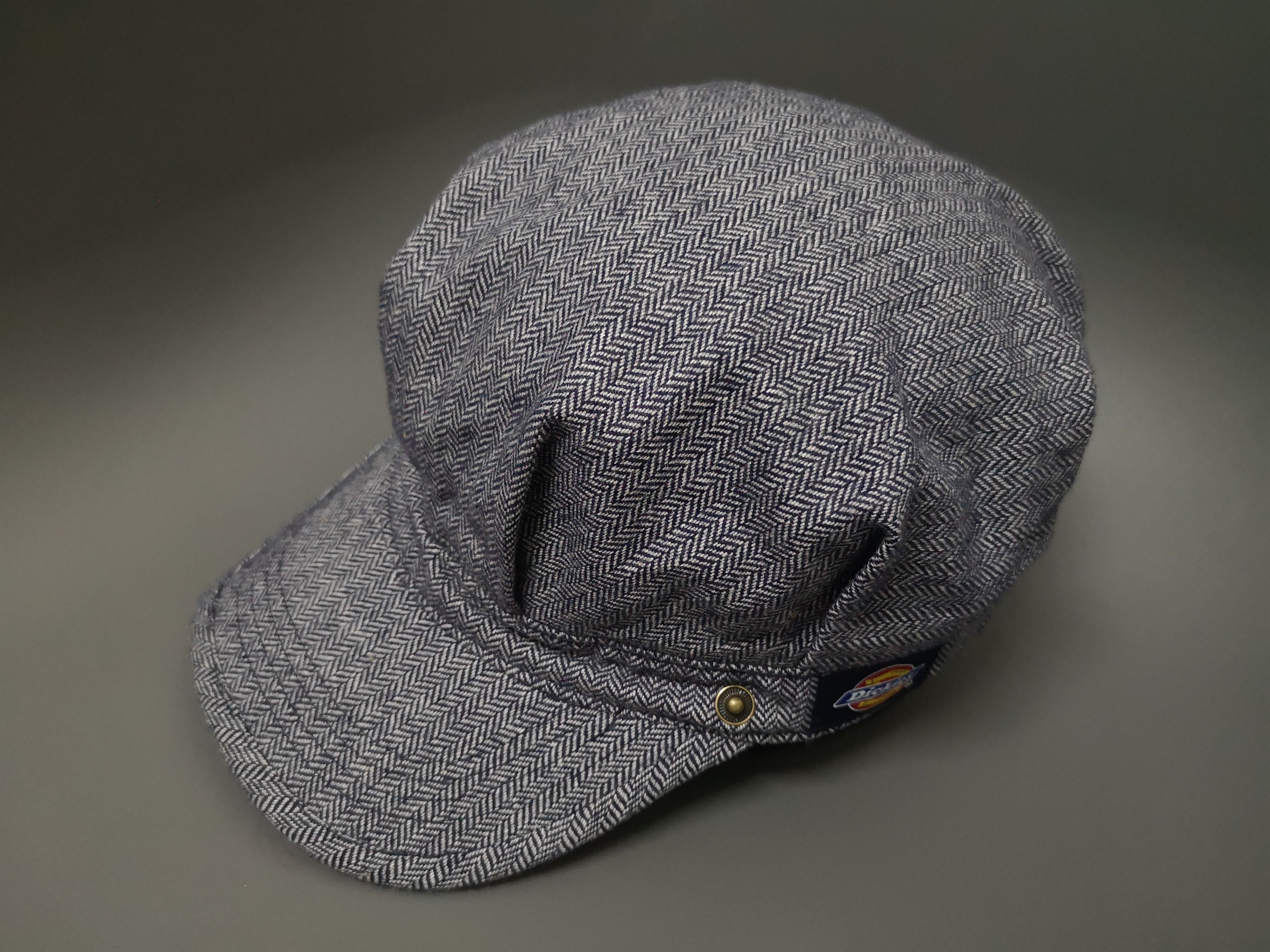 Dickies DICKIES VINTAGE HERRINGBONE WORKER HAT Size ONE SIZE - 3 Thumbnail