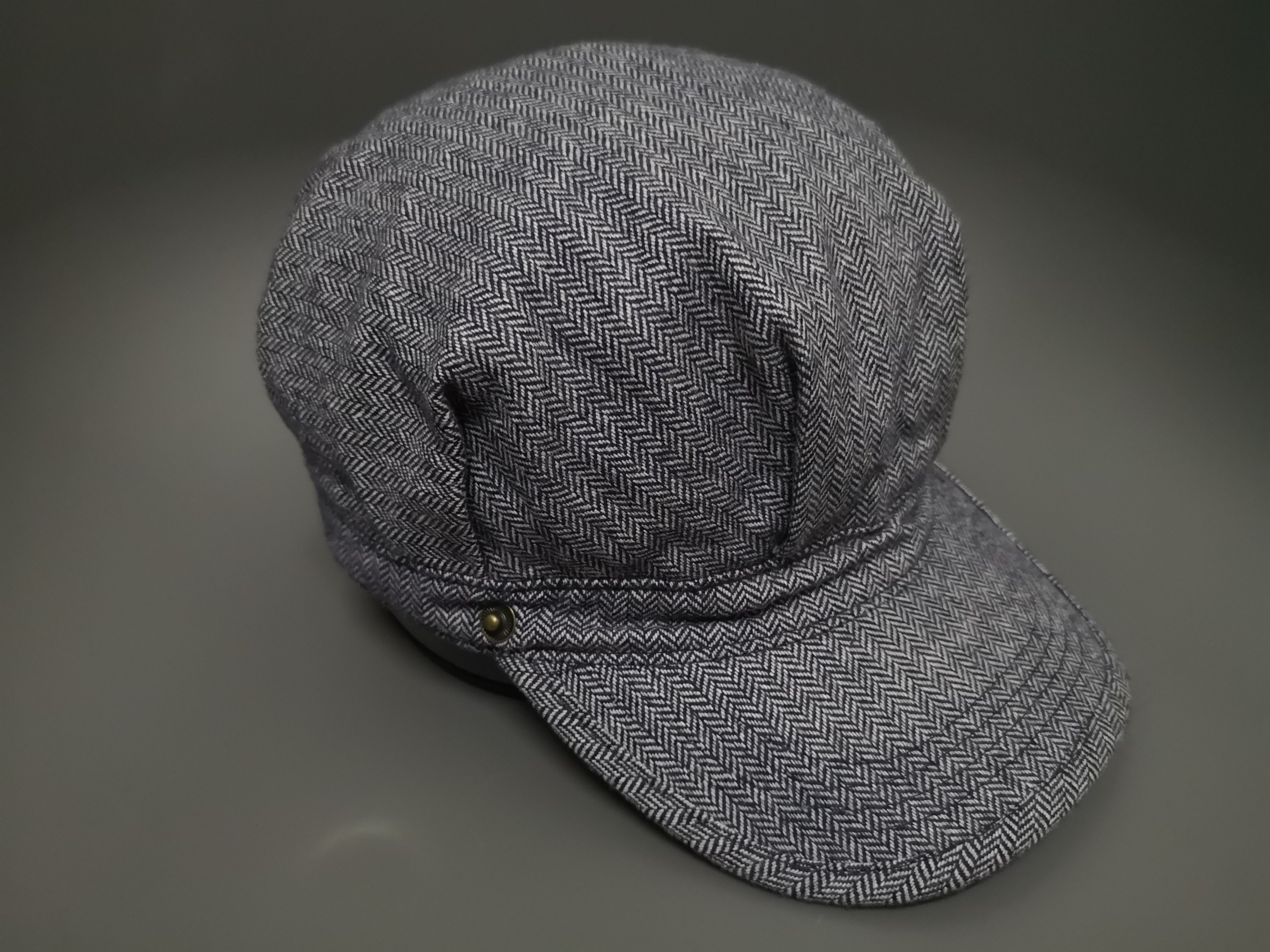 Dickies DICKIES VINTAGE HERRINGBONE WORKER HAT Size ONE SIZE - 4 Thumbnail