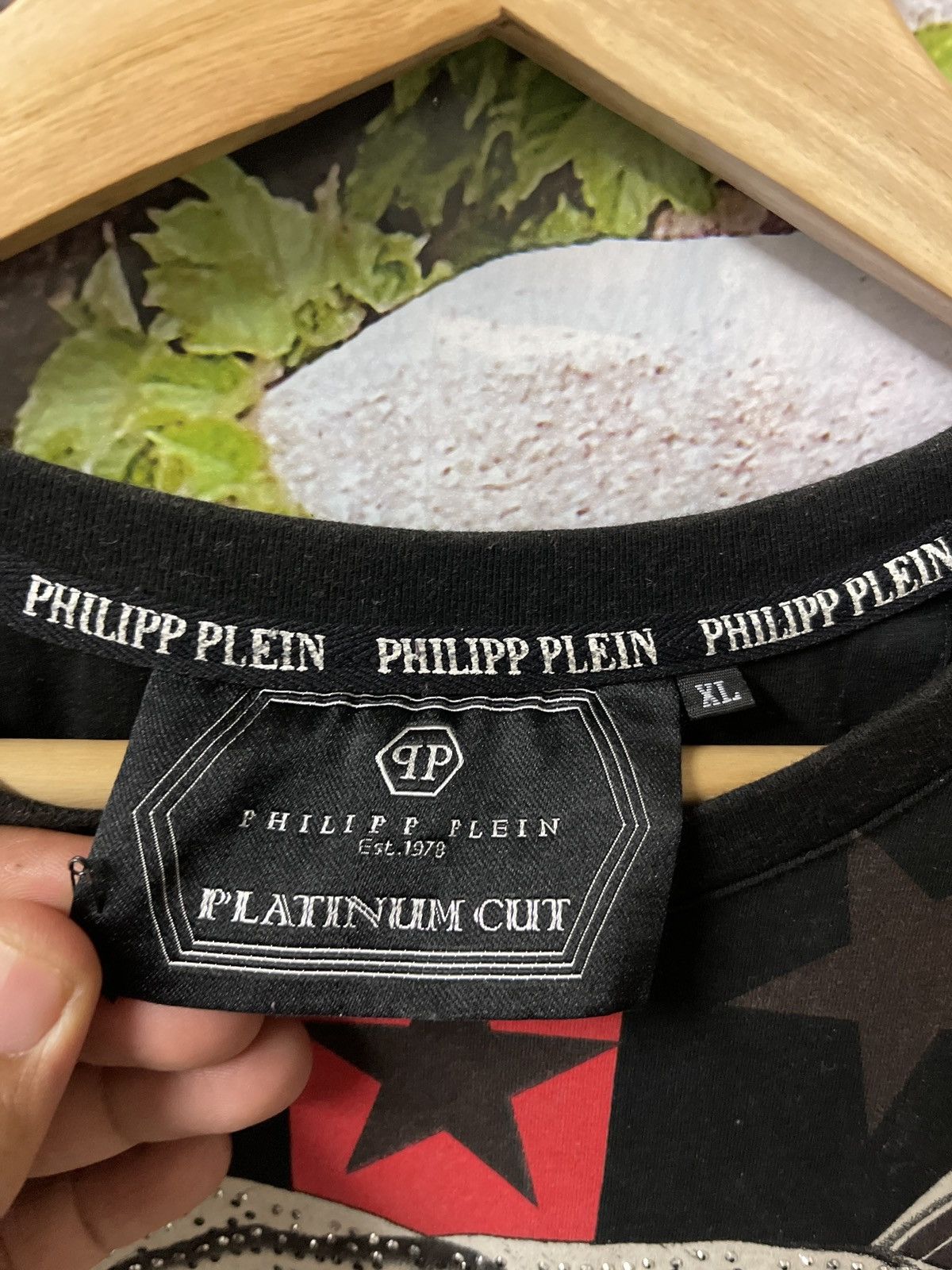 Philipp Plein × Vintage VINTAGE PHILIPP PLEIN SKULLS LOGO VERY RARE Size US XL / EU 56 / 4 - 6 Thumbnail