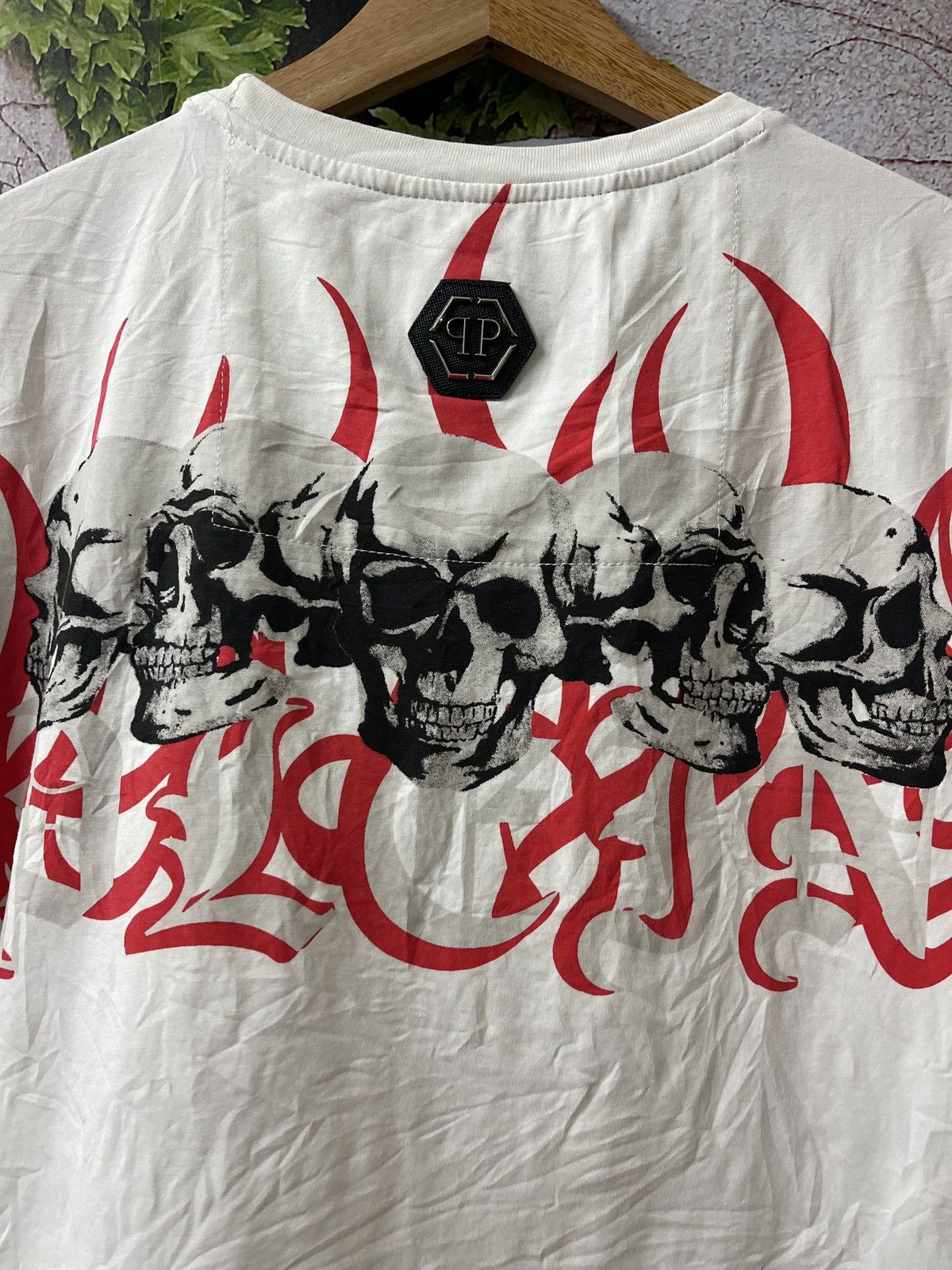Philipp Plein VINTAGE PHILIPP PLEIN SKULLS EMBROIDERY VERY RARE Size US M / EU 48-50 / 2 - 11 Thumbnail