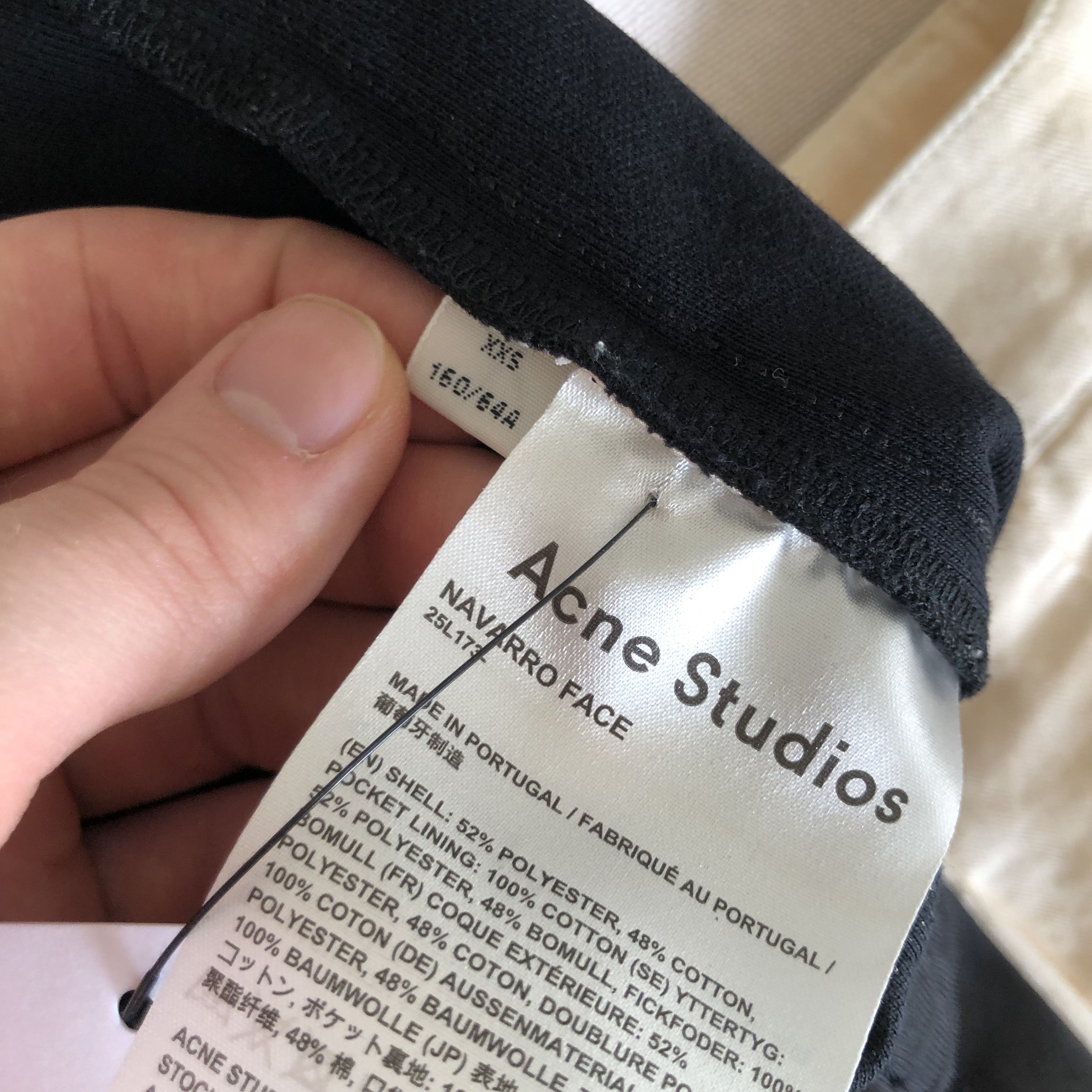 Acne Studios Acne Studios Navarro Face Logo Shorts Size US 28 / EU 44 - 5 Thumbnail